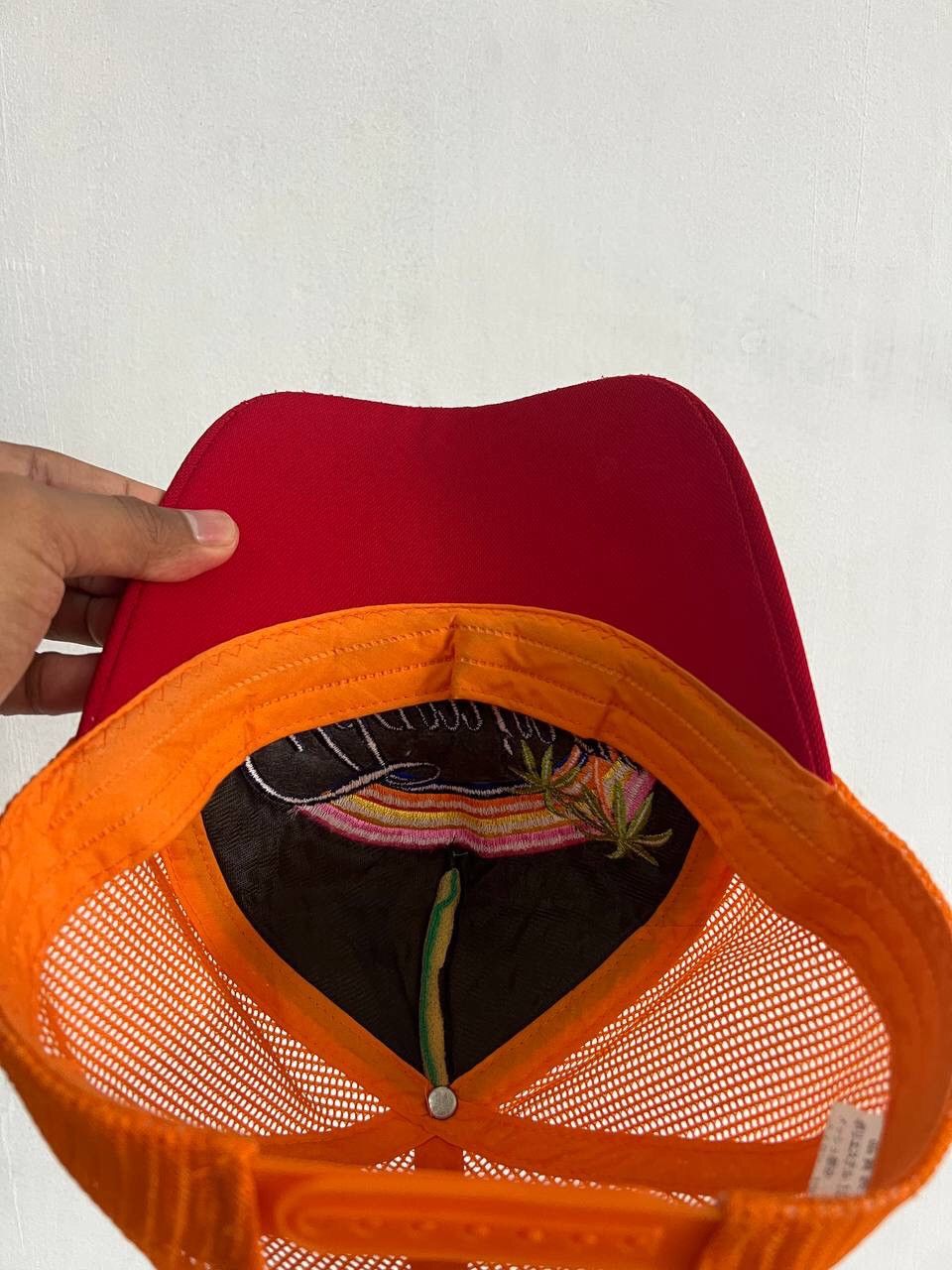 If Six Was Nine Flamingo Embroidery Trucker Hat Size ONE SIZE - 10 Thumbnail