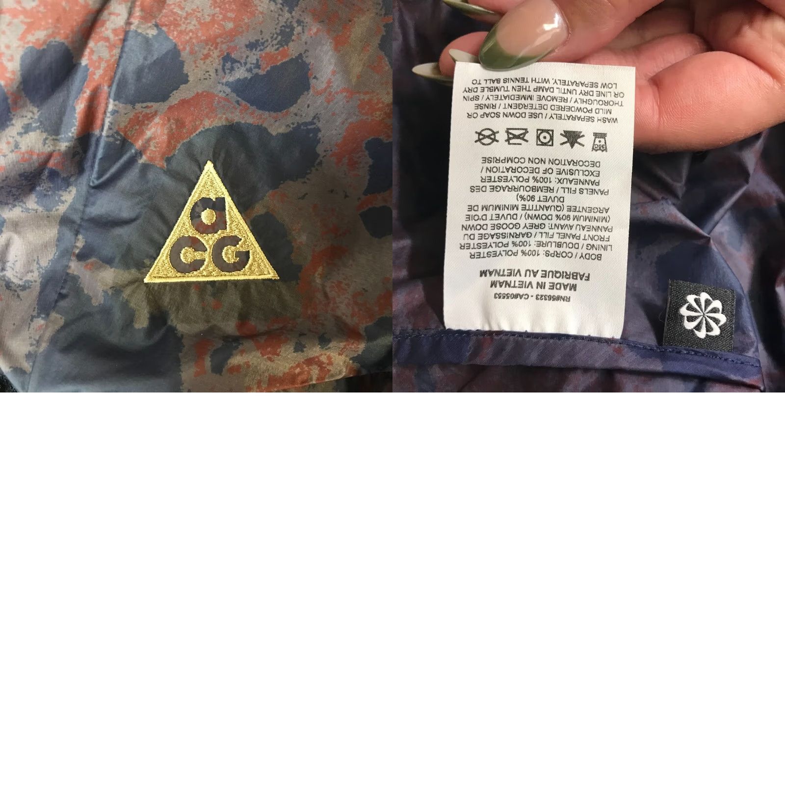 Nike Nike ACG All Condition Gear Women’s Small Cinder Cone Full Zip Jacket Shirt X-Small? Size S / US 4 / IT 40 - 8 Thumbnail