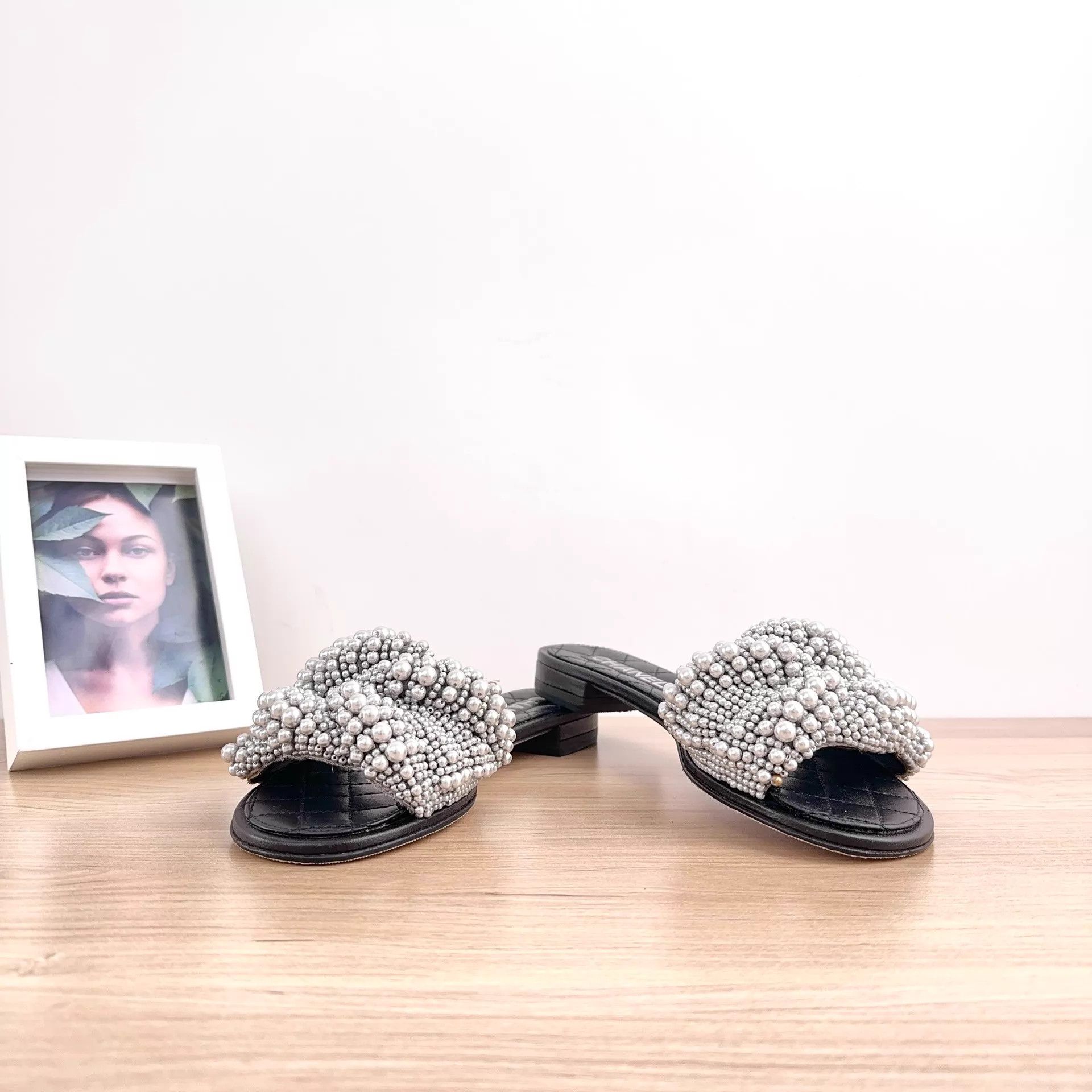 Chanel CHANEL Sandals 38 Size US 7.5 / IT 37.5 - 4 Thumbnail