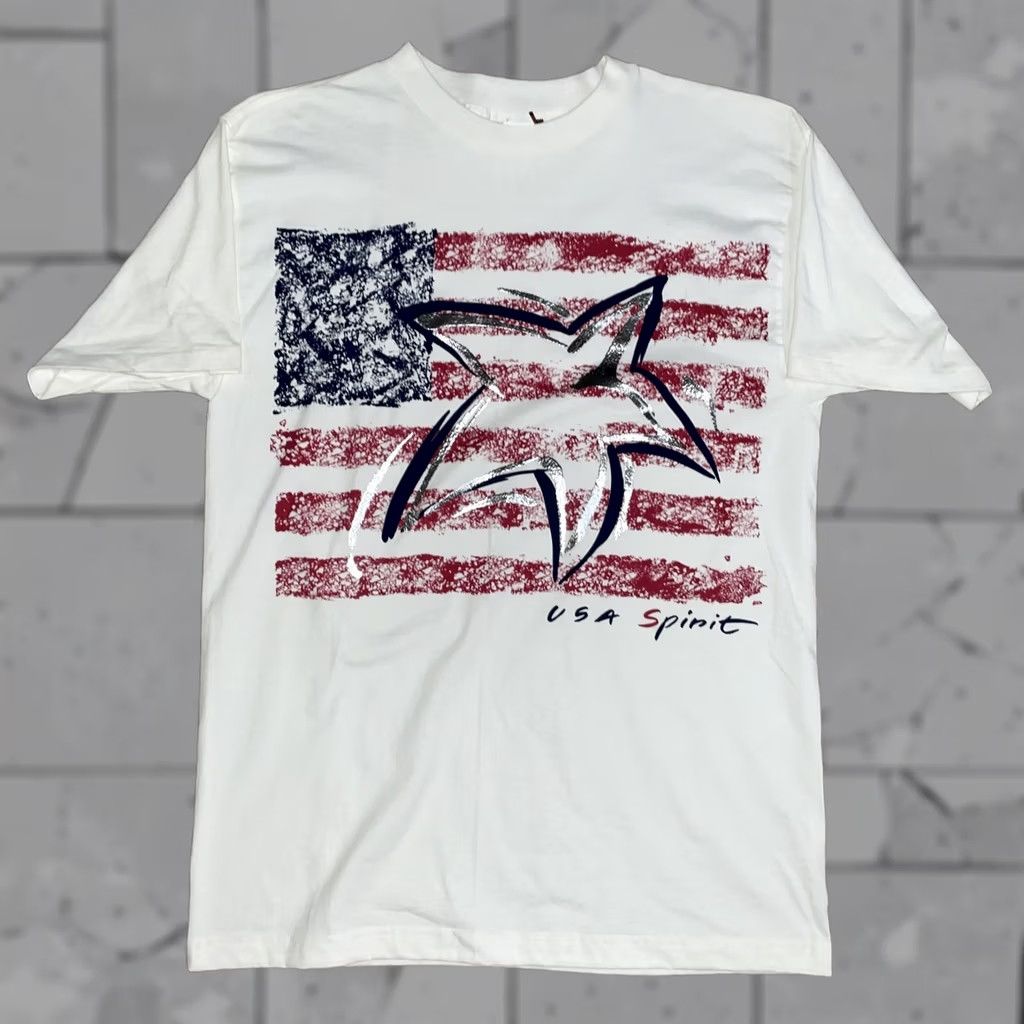 Vintage VINTAGE Single Stitch Body Details USA Shirt Mens L White T-Shirt Size US L / EU 52-54 / 3 - 1 Thumbnail