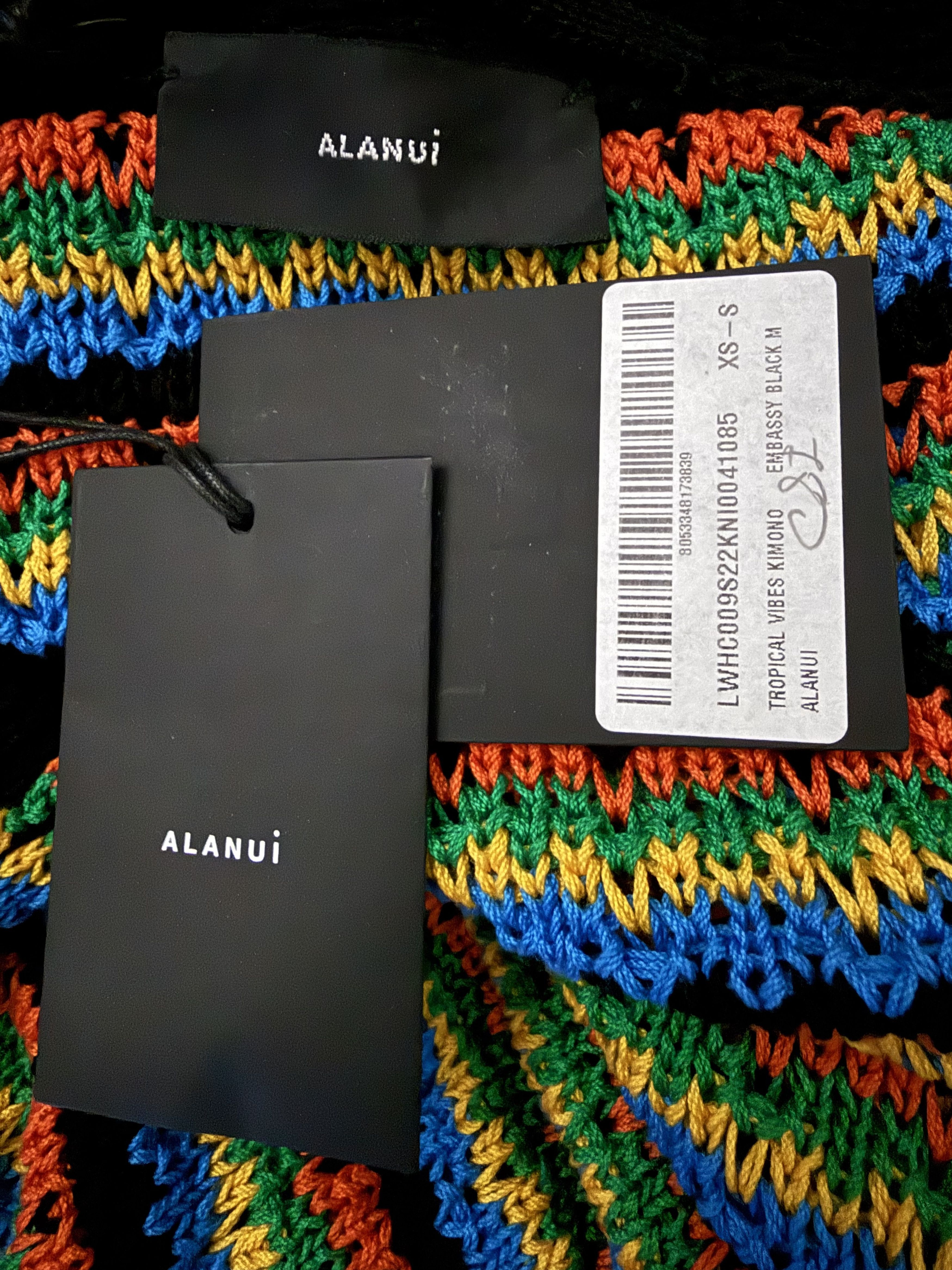 Alanui Knitted Tropical Vibes Kimono Size S / US 4 / IT 40 - 10 Thumbnail