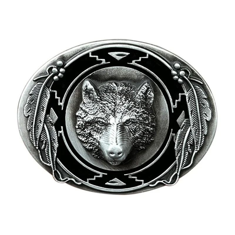 Vintage Vintage Wolf Belt Buckle Size ONE SIZE - 1 Thumbnail