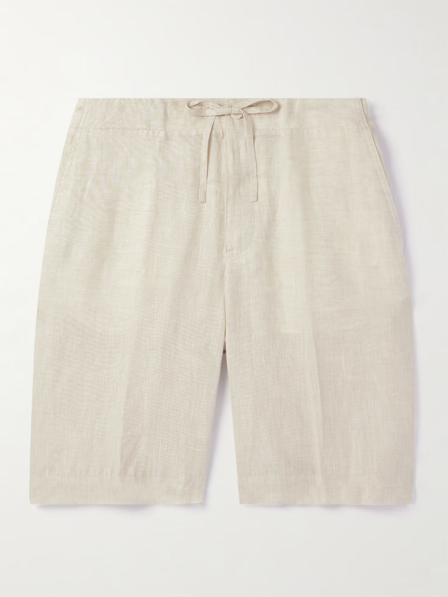 Loro Piana o1srvl11e1024 Bermuda Flat Shorts in Sand Size US 32 / EU 48 - 1 Thumbnail