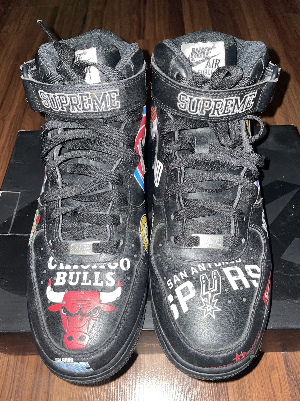 Supreme x NBA Air Force