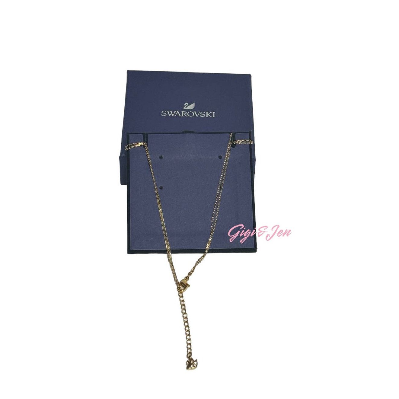 Swarovski Swarovski Stunning Ginko Layered Necklace Leaves Green new Size ONE SIZE - 10 Thumbnail