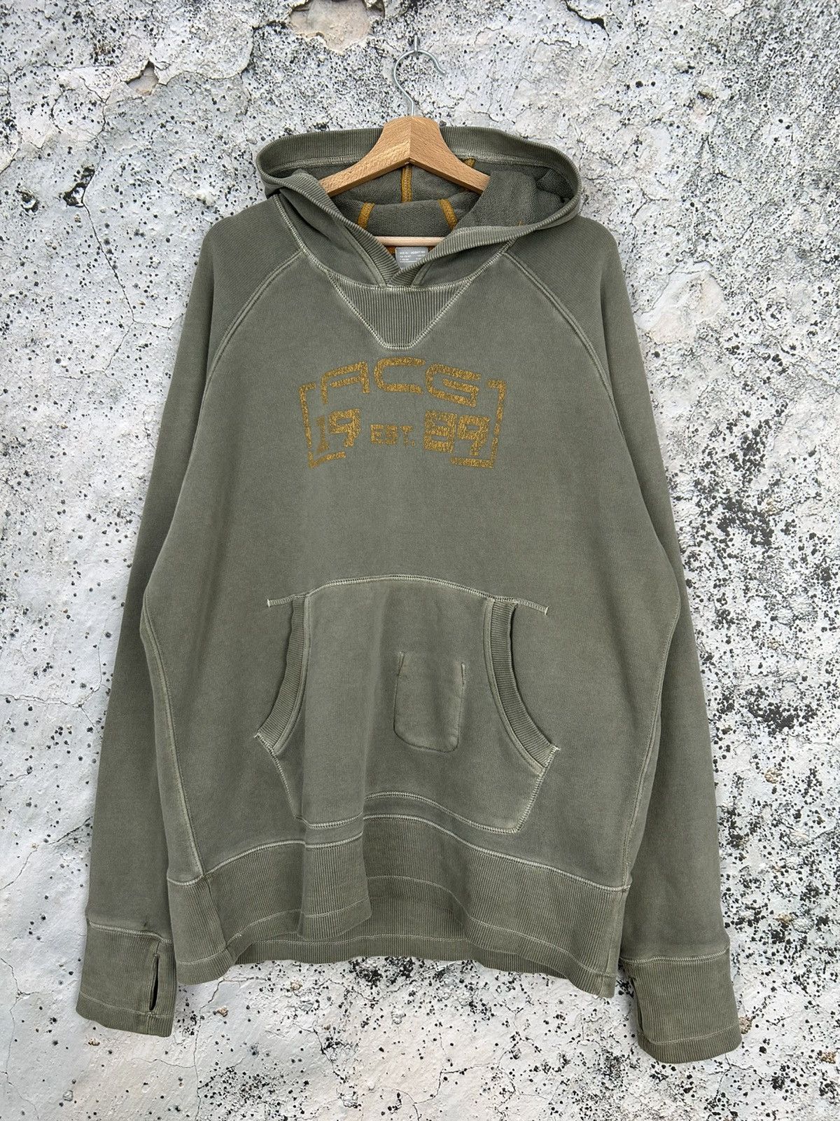 Nike ACG Vintage Nike ACG Hoodie Streetwear Outdoor 90s Rare Rap Size US XL / EU 56 / 4 - 1 Thumbnail