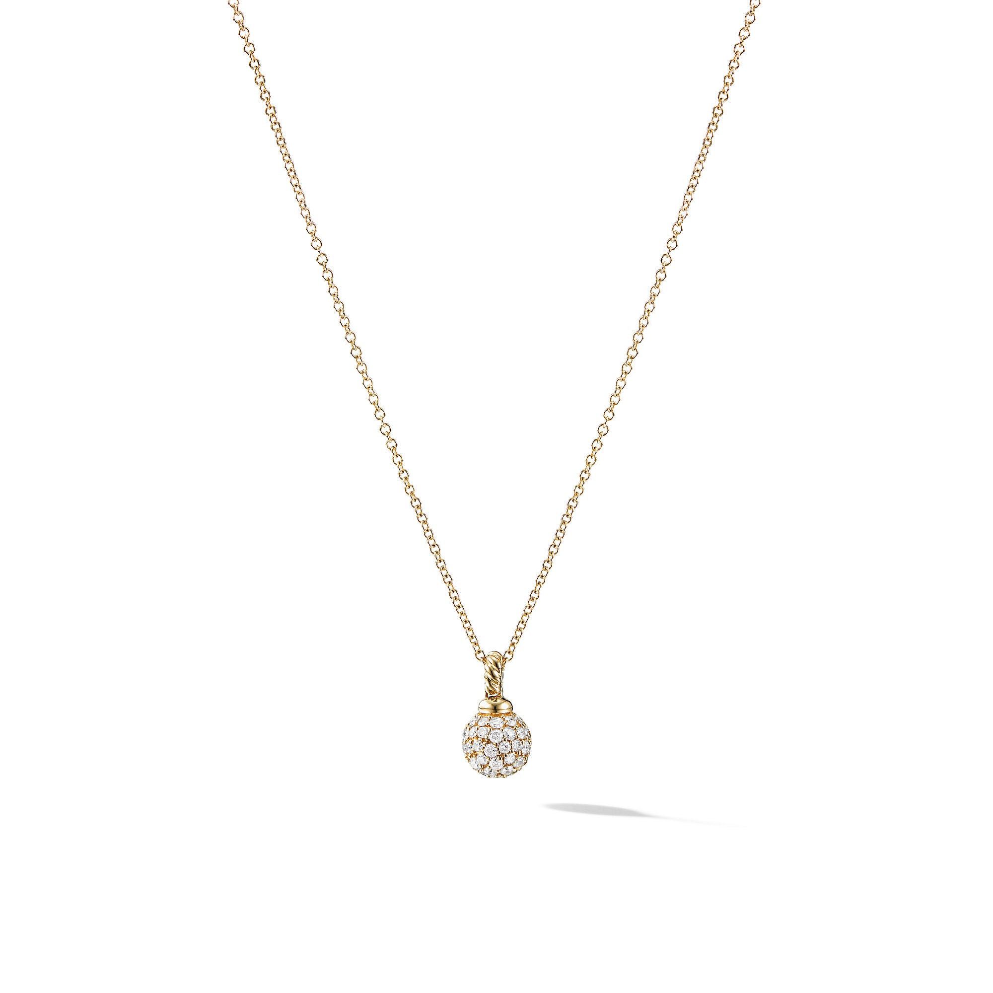 David Yurman o1w1db10525 N13641D Size:6 / Necklace in 18K in Silver Size ONE SIZE - 1 Thumbnail