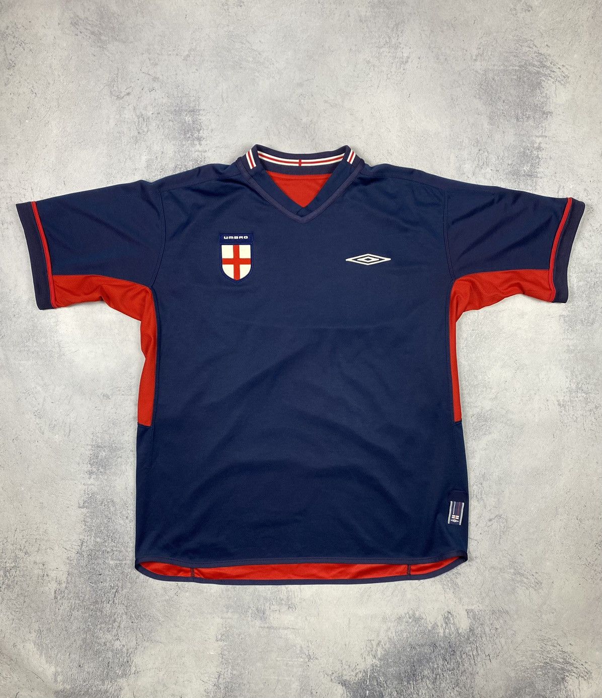 Umbro × Vintage Vintage 00s Umbro England Reversible Football Soccer Jersey Size US XL / EU 56 / 4 - 3 Thumbnail