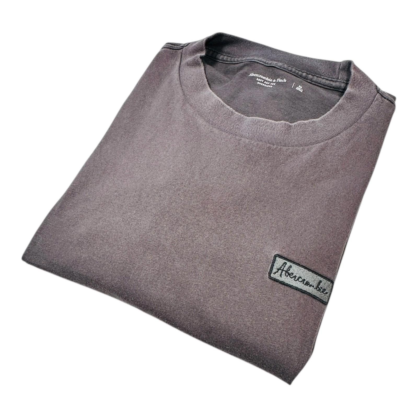 Abercrombie & Fitch Abercombie & Fitch T-Shirt Men's UK Size M Grey Short Sleeve Size US M / EU 48-50 / 2 - 1 Thumbnail