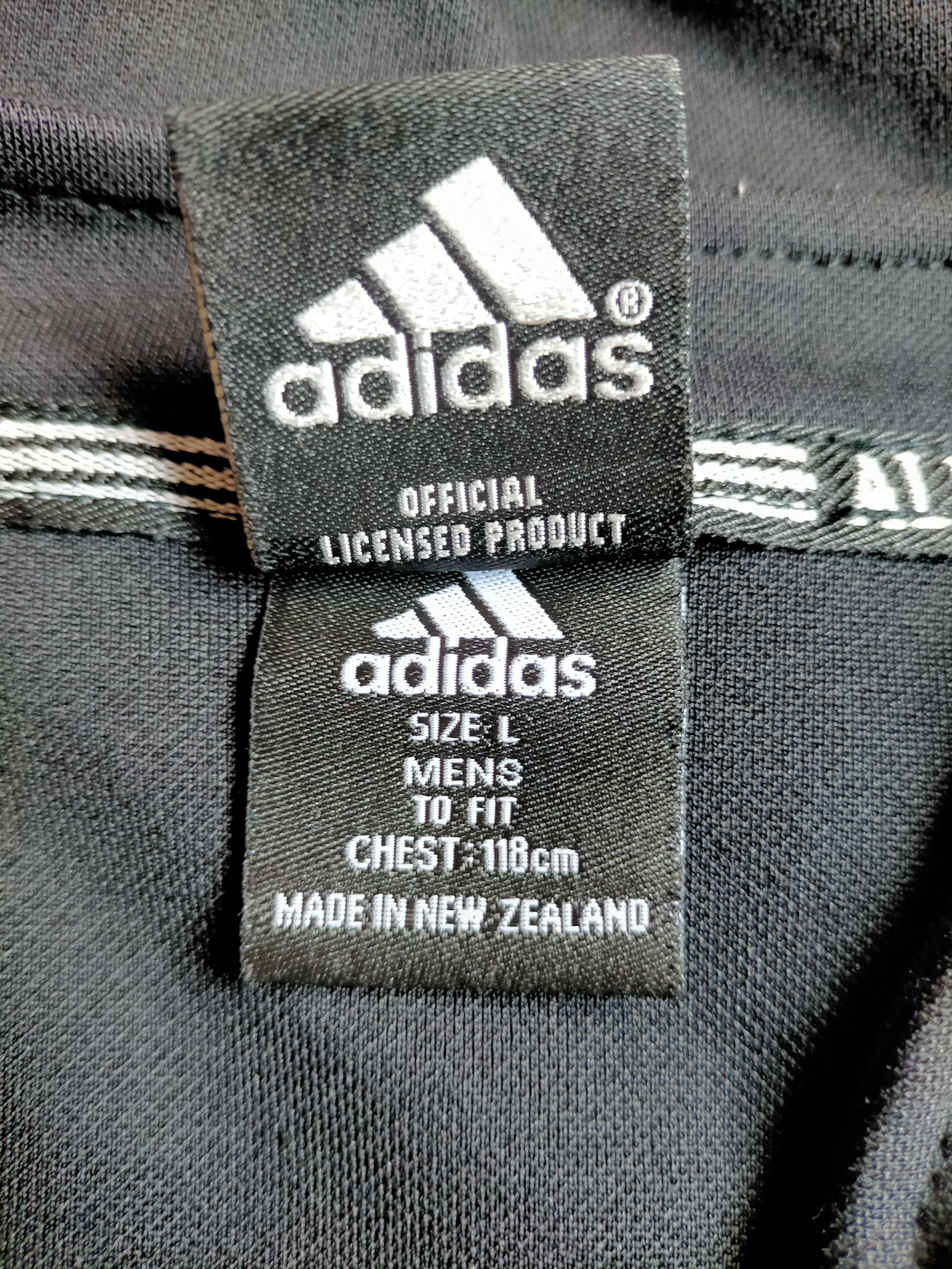 Adidas Made in New Zealand Vtg adidas All blacks Rugby jersey Size US L / EU 52-54 / 3 - 10 Thumbnail