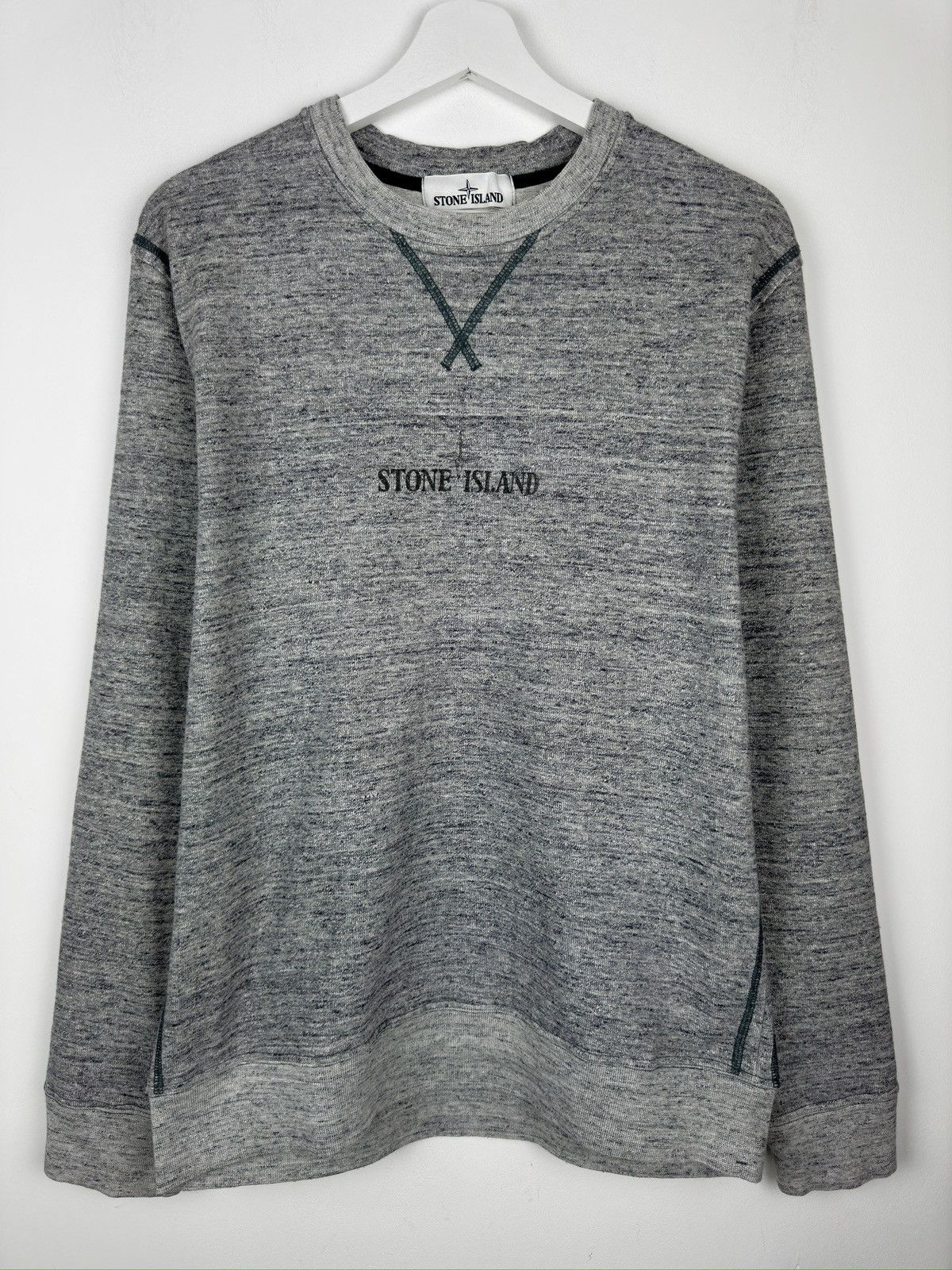 Stone Island Stone Island Big Logo Sweatshirt Crewneck Size US L / EU 52-54 / 3 - 2 Thumbnail