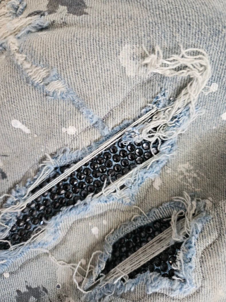 Amiri Amiri First-generation OG blue diamond jeans Size US 38 / EU 54 - 5 Thumbnail