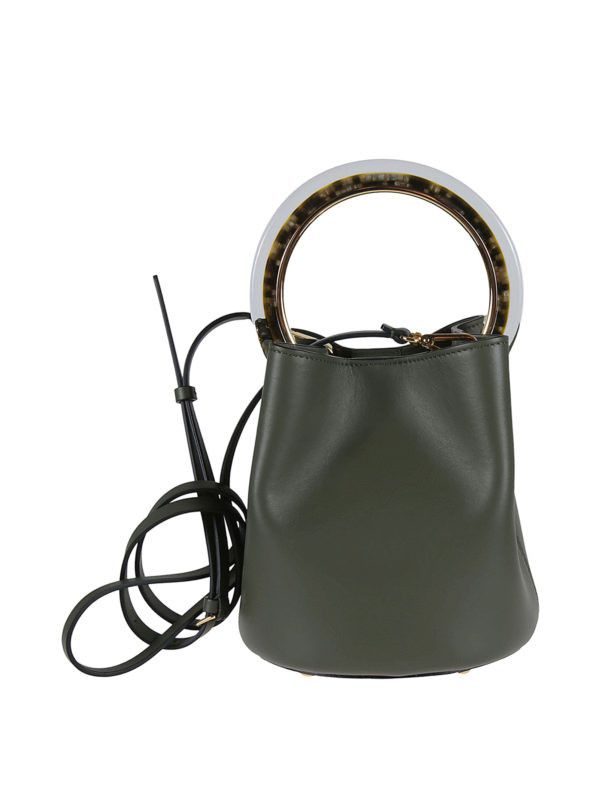 Marni o1y1125 Size : OS / Handbag in Military Green Size ONE SIZE - 3 Thumbnail