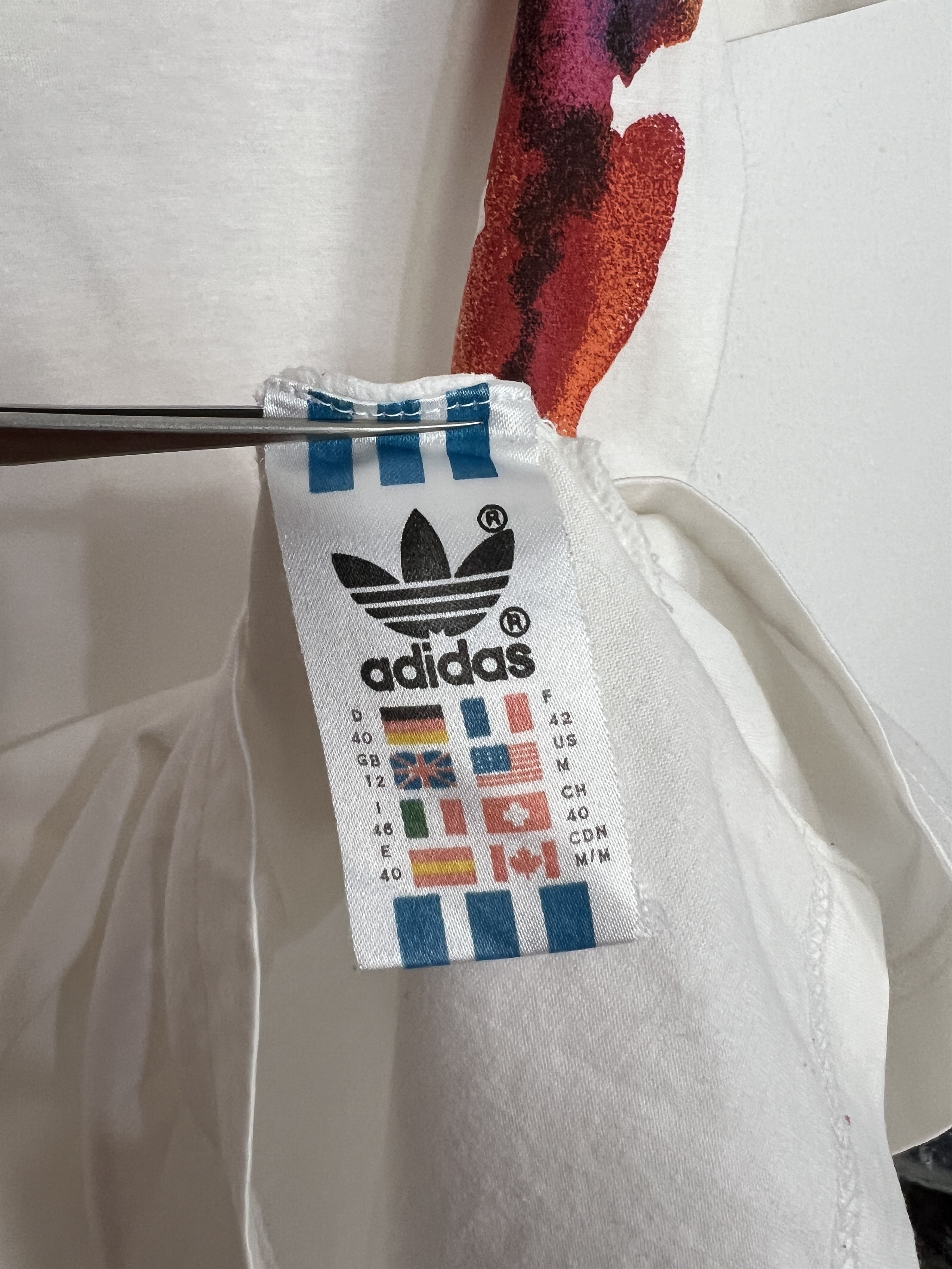 Adidas Vintage 90's Edberg Lendl Agassi Tennis Polo Shirt Trikot Size US M / EU 48-50 / 2 - 7 Thumbnail