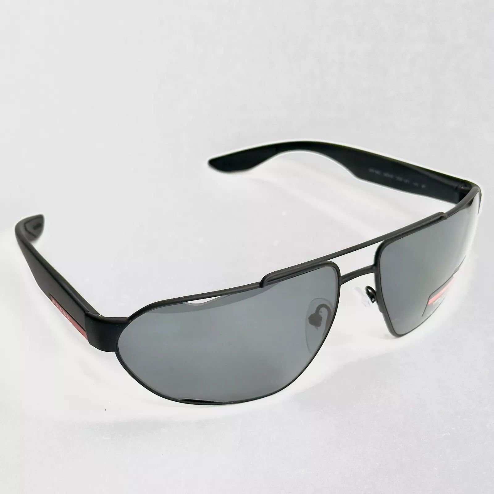 Prada PRADA LINEA ROSSA CORE 56U Black Sport Polarized Oval PS56US Size ONE SIZE - 5 Thumbnail