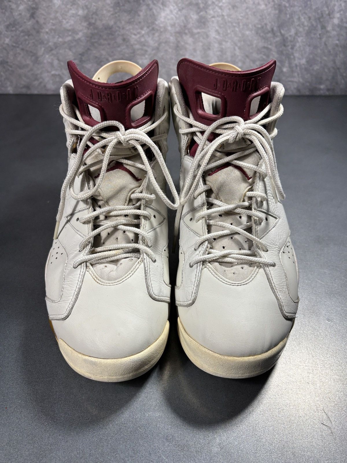 Jordan Brand 2015 Jordan 6 Maroon Air Jordan VI Retro 384664-116 Mens 11 Size US 11 / EU 44 - 8 Thumbnail