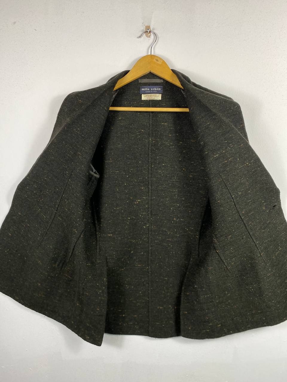 Mila Schon mila schon italian designer wool jacket Size US L / EU 52-54 / 3 - 6 Thumbnail