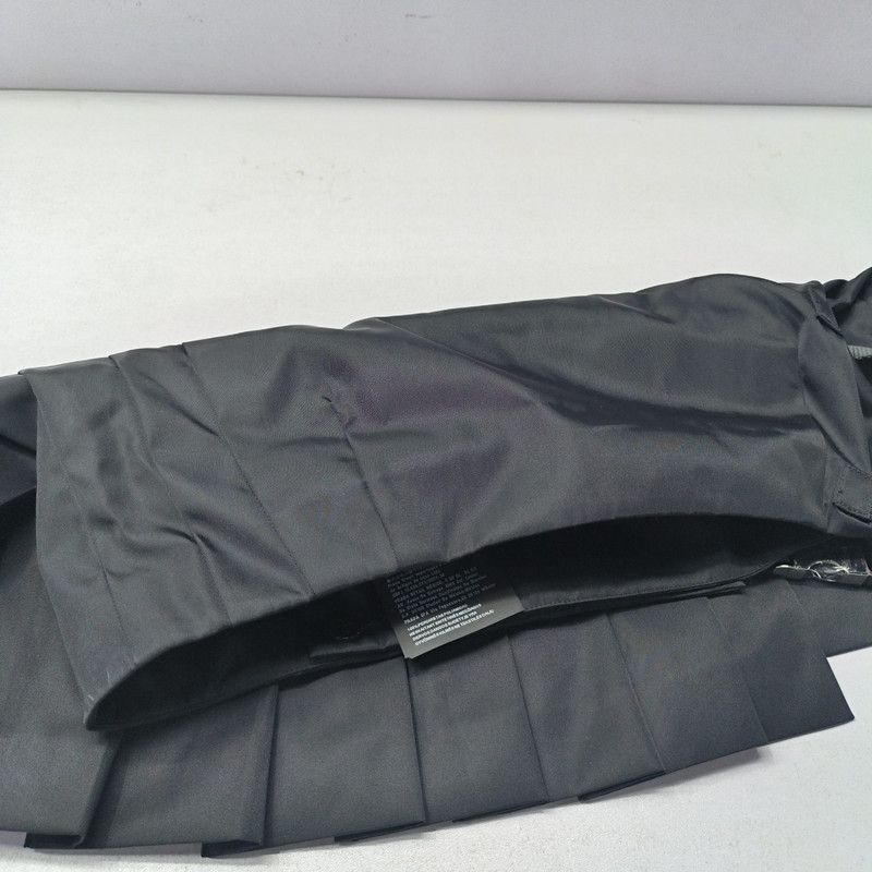 Prada Prada Lightweight ReNylon Black Midi Skirt-2506 Size US 38 / EU 54 - 6 Thumbnail