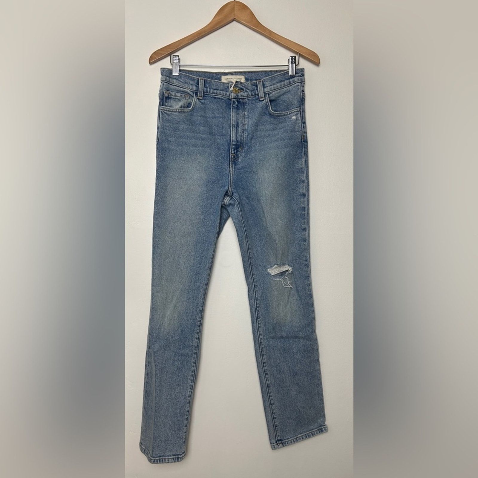 Current/Elliot Current/Elliot Camino Straight Leg Jeans Size 29" - 2 Thumbnail