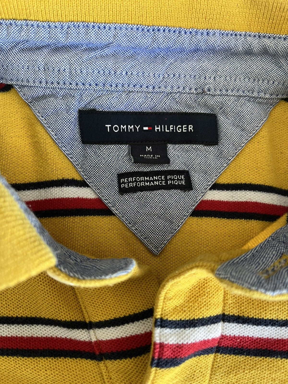 Tommy Hilfiger Authentic Tommy Hilfiger Mens Polo Shirt Solid Classic Fit Size US S / EU 44-46 / 1 - 2 Thumbnail
