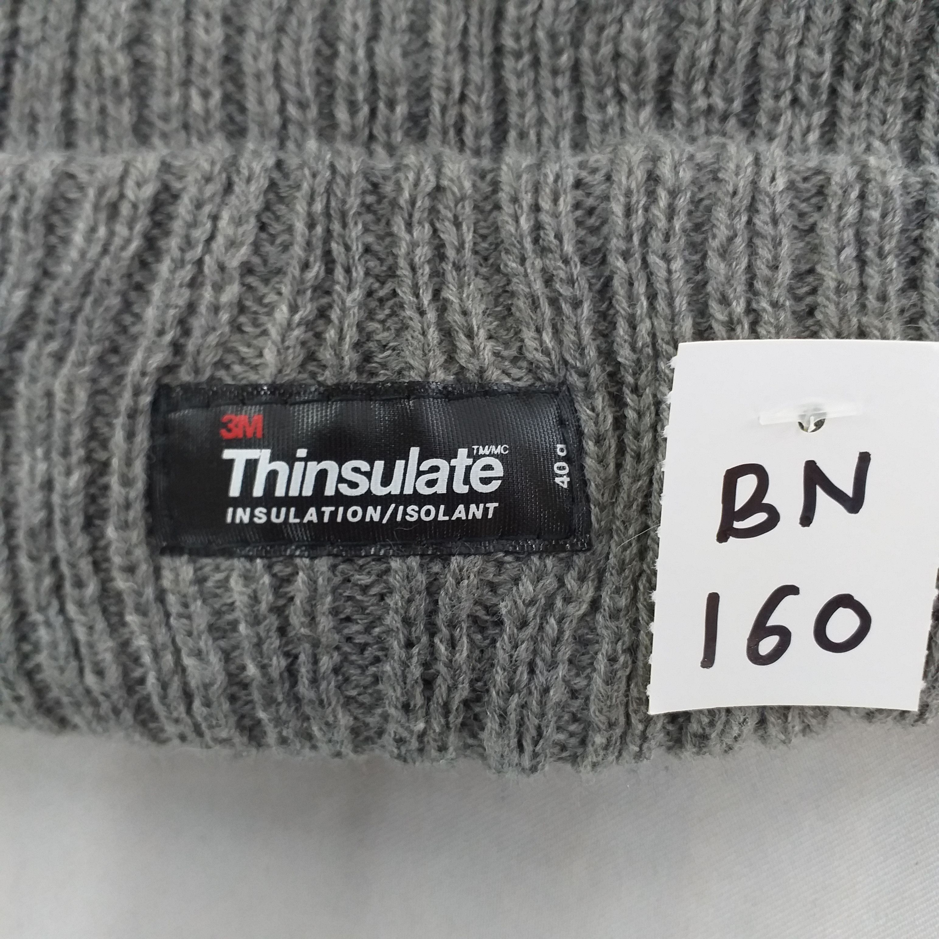 Japanese Brand Thinsulate Insulation 40 gram Plain Snow Cap Beanie -BN160 Size ONE SIZE - 4 Thumbnail