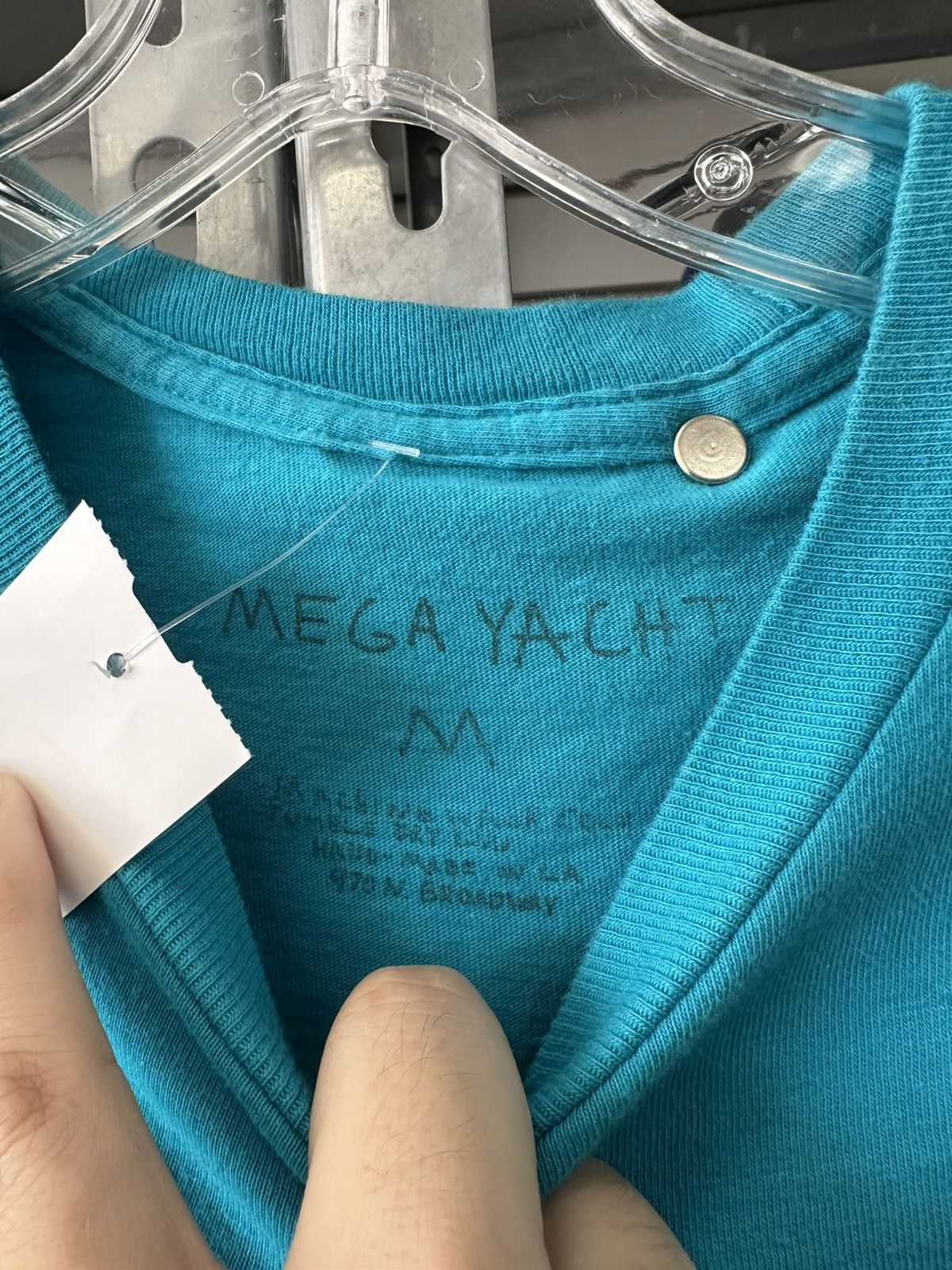 Mega Yacht MEGA YACHT CASPER LOUIS VUITTON LV T-SHIRT BLUE Size US M / EU 48-50 / 2 - 6 Thumbnail
