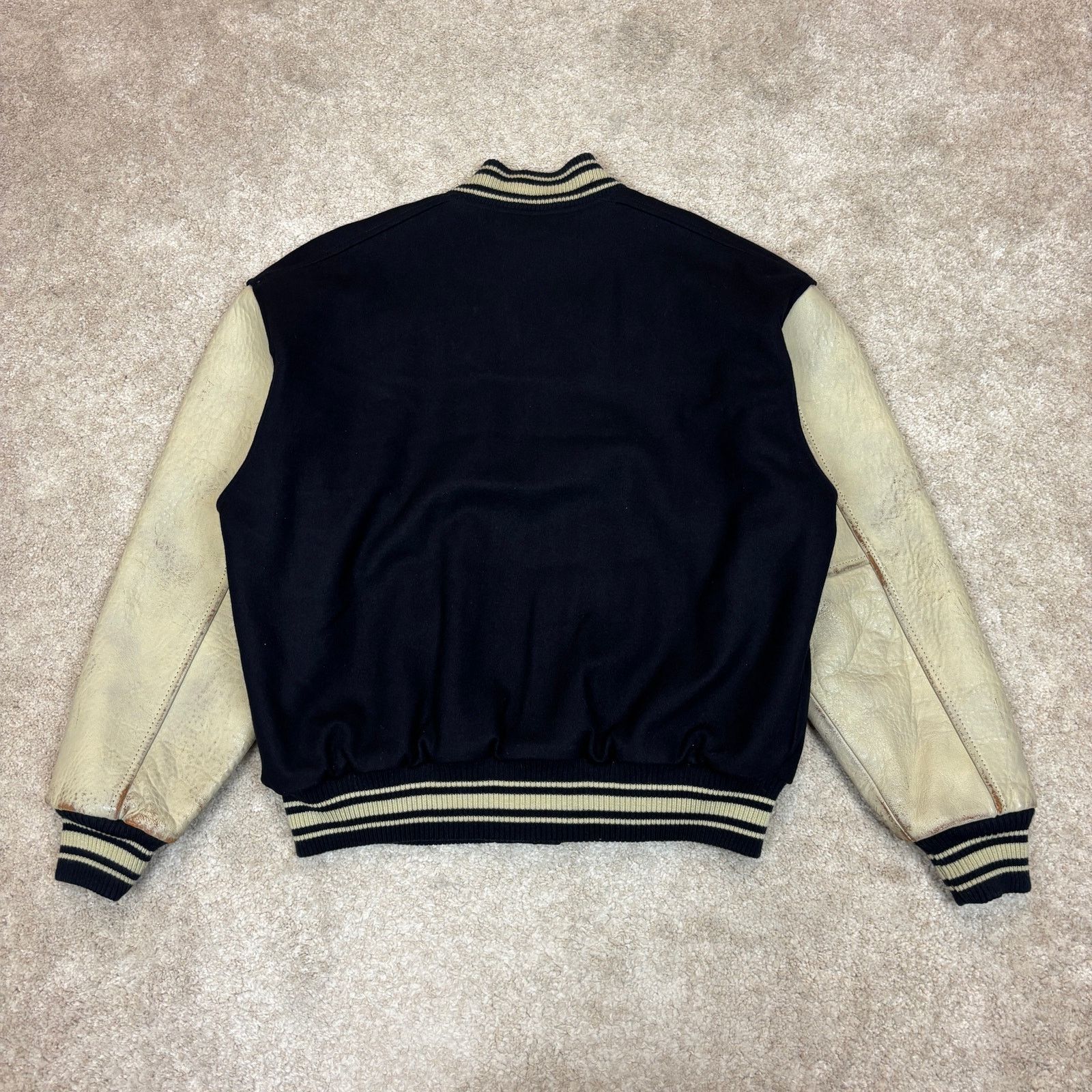 Avirex × Vintage VTG 90s Avirex Wear Champs 51-53 Wool Varsity Jacket Large Size US L / EU 52-54 / 3 - 3 Thumbnail