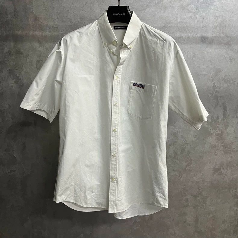 Balenciaga Balenciaga size 37 White Embroidered Cola Pattern Printed Size US XS / EU 42 / 0 - 1 Thumbnail