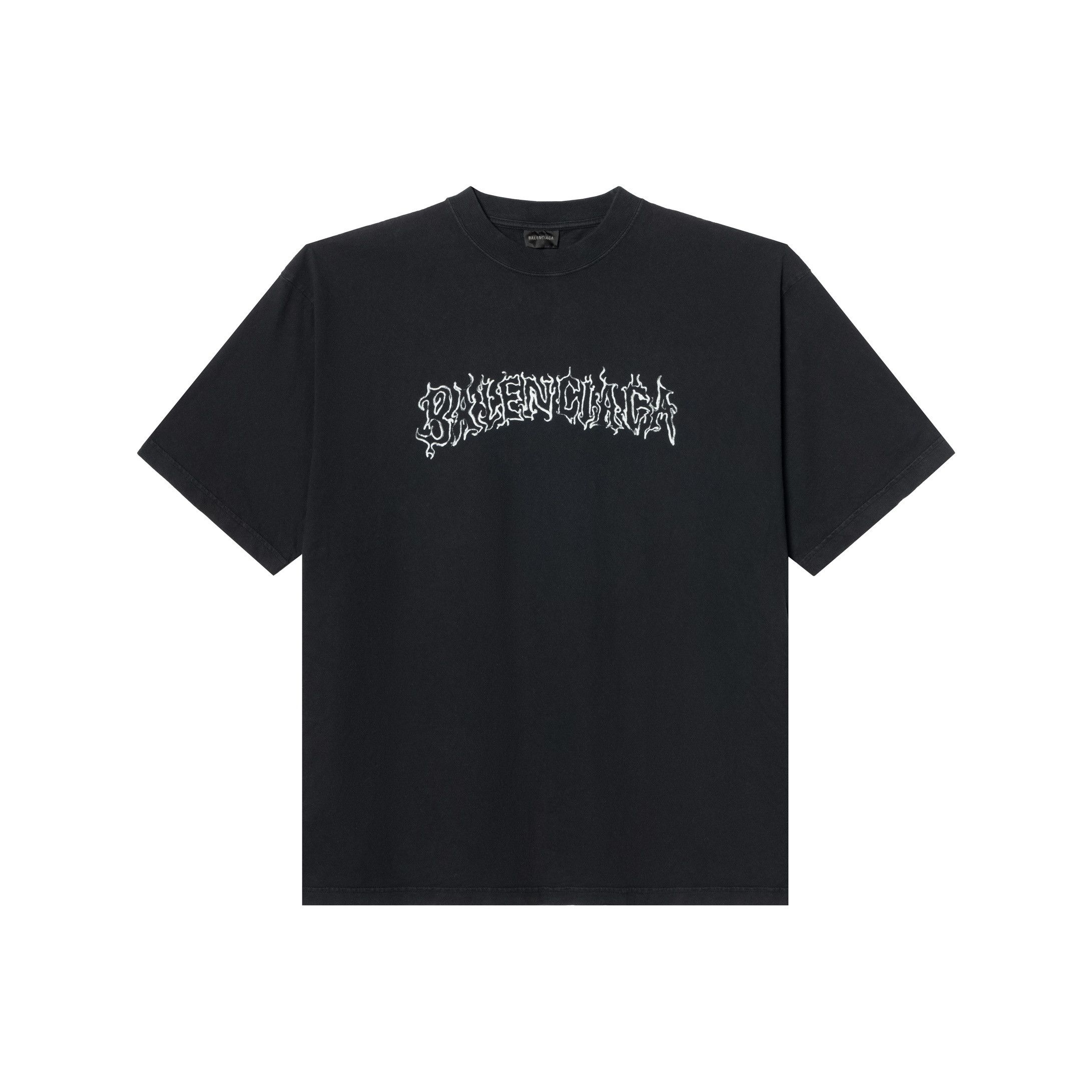 Balenciaga Balenciaga Flame Logo T-Shirt Size XL Size US XL / EU 56 / 4 - 1 Thumbnail