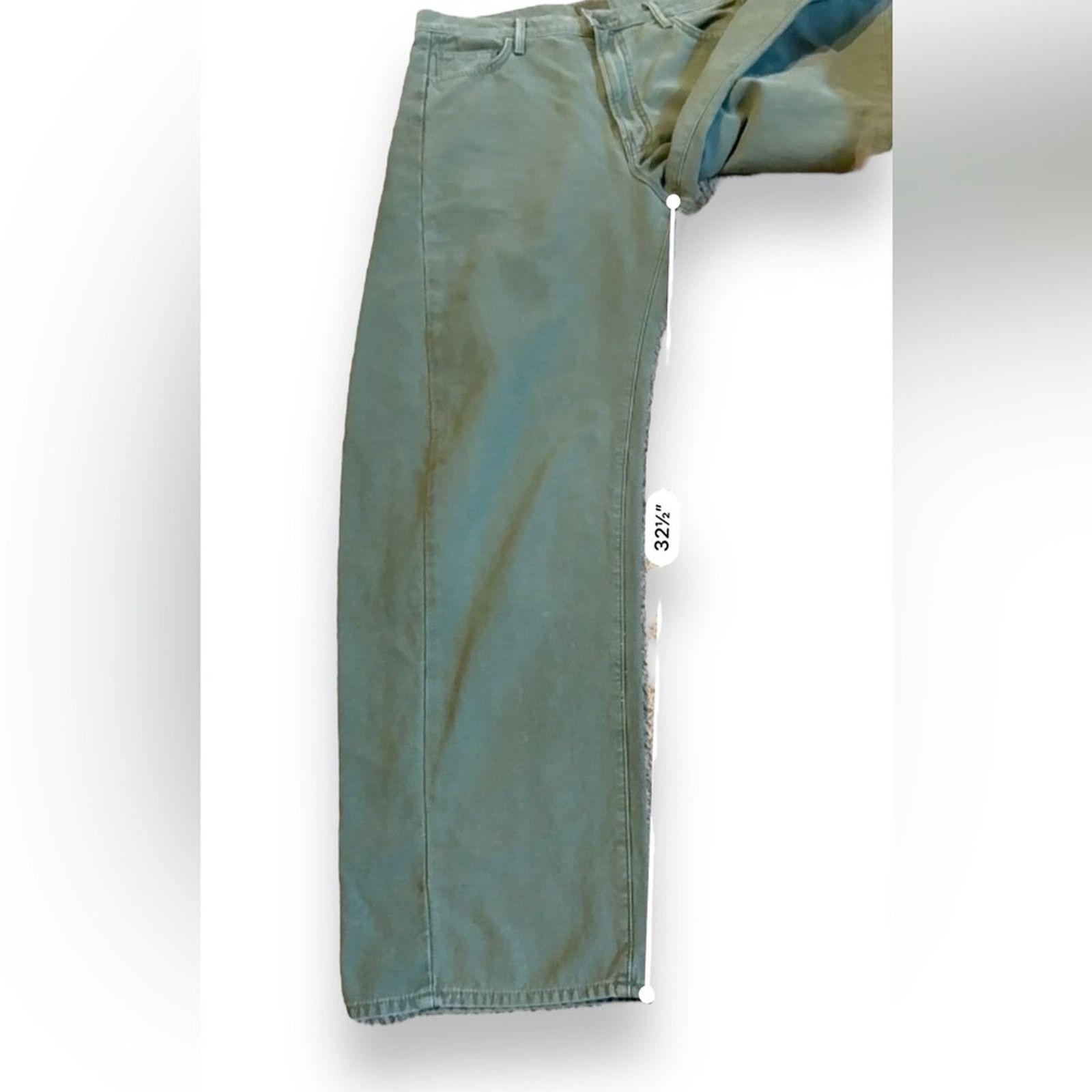 MOTHER Mother The Full Pipe Skimp Barrel Leg Jeans Sz 30 NWOT Size 30" / US 8 / IT 44 - 16 Thumbnail