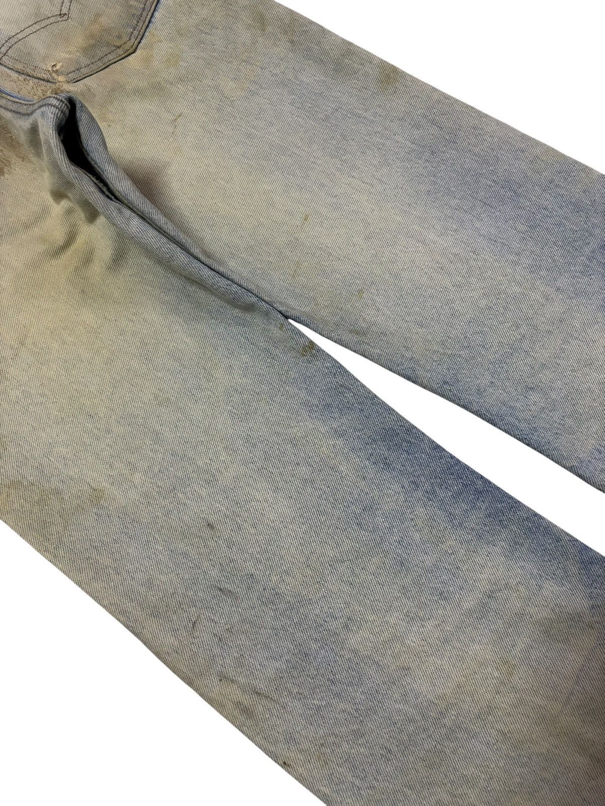 Levi's Vtg 80s Raw Levis 517 Orange Tag Distressed Jeans Size US 31 - 7 Thumbnail