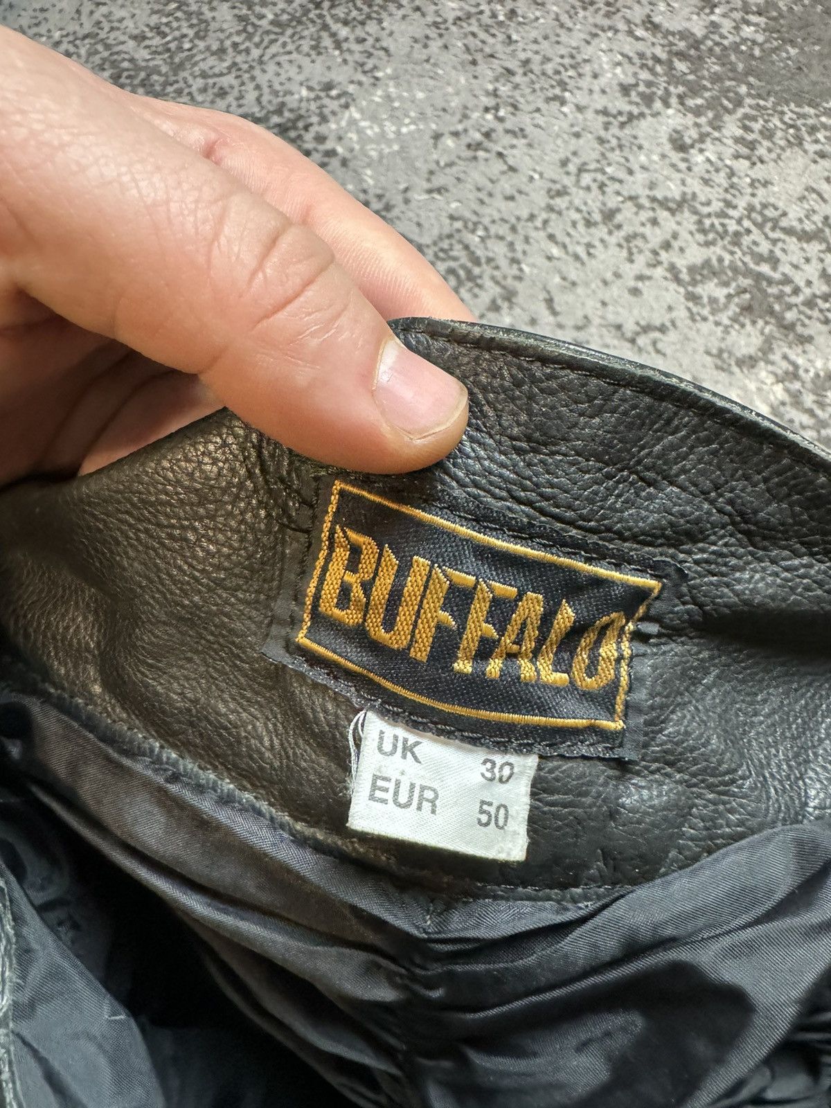 If Six Was Nine × Vintage Vintage Y2K Leather Opium Motorcycle Owens Style Pants Size US 32 / EU 48 - 8 Thumbnail