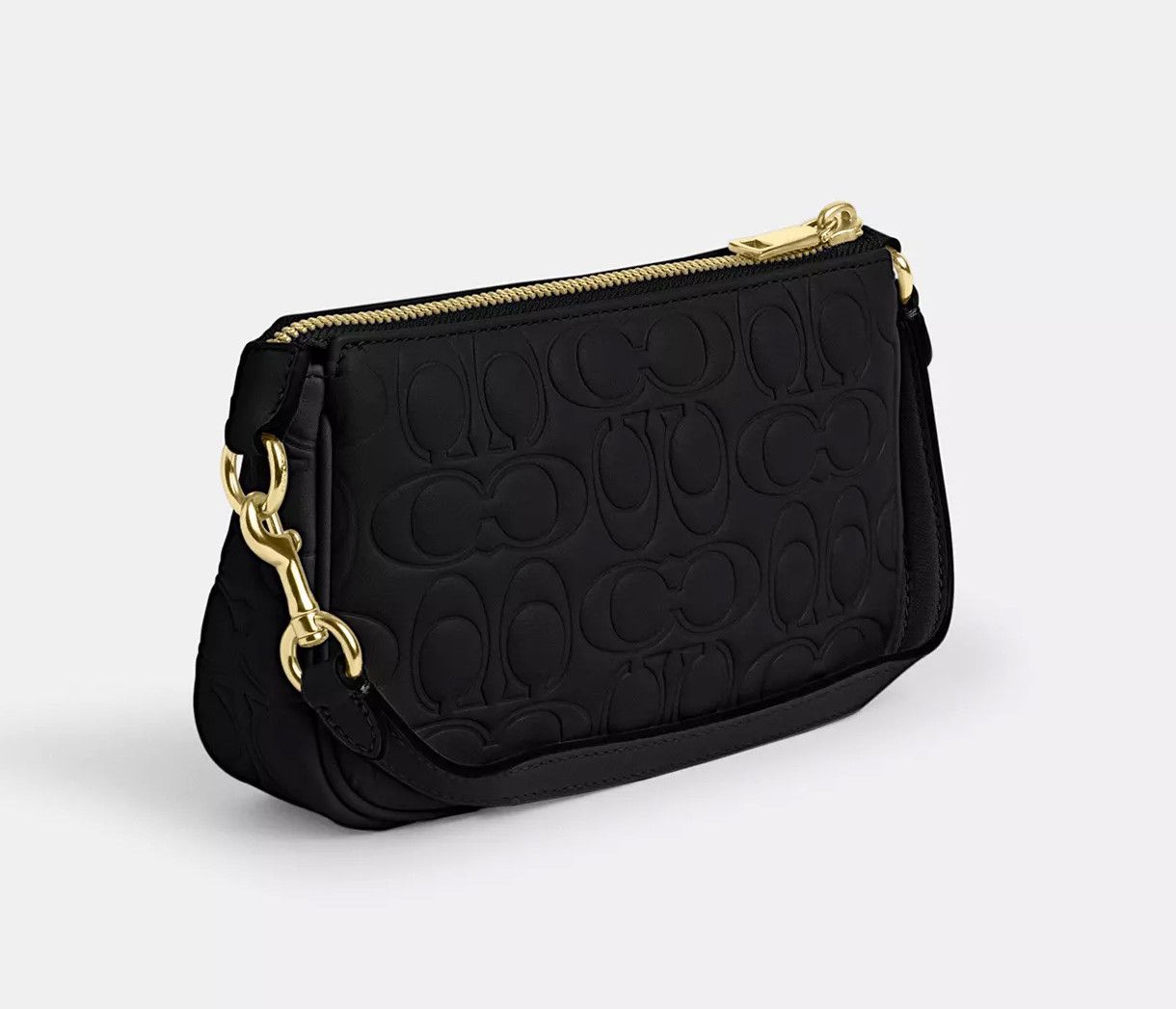 Coach NWT Coach Nolita 19 In Signature Canvas cz456 Walnut/Black Size ONE SIZE - 9 Thumbnail