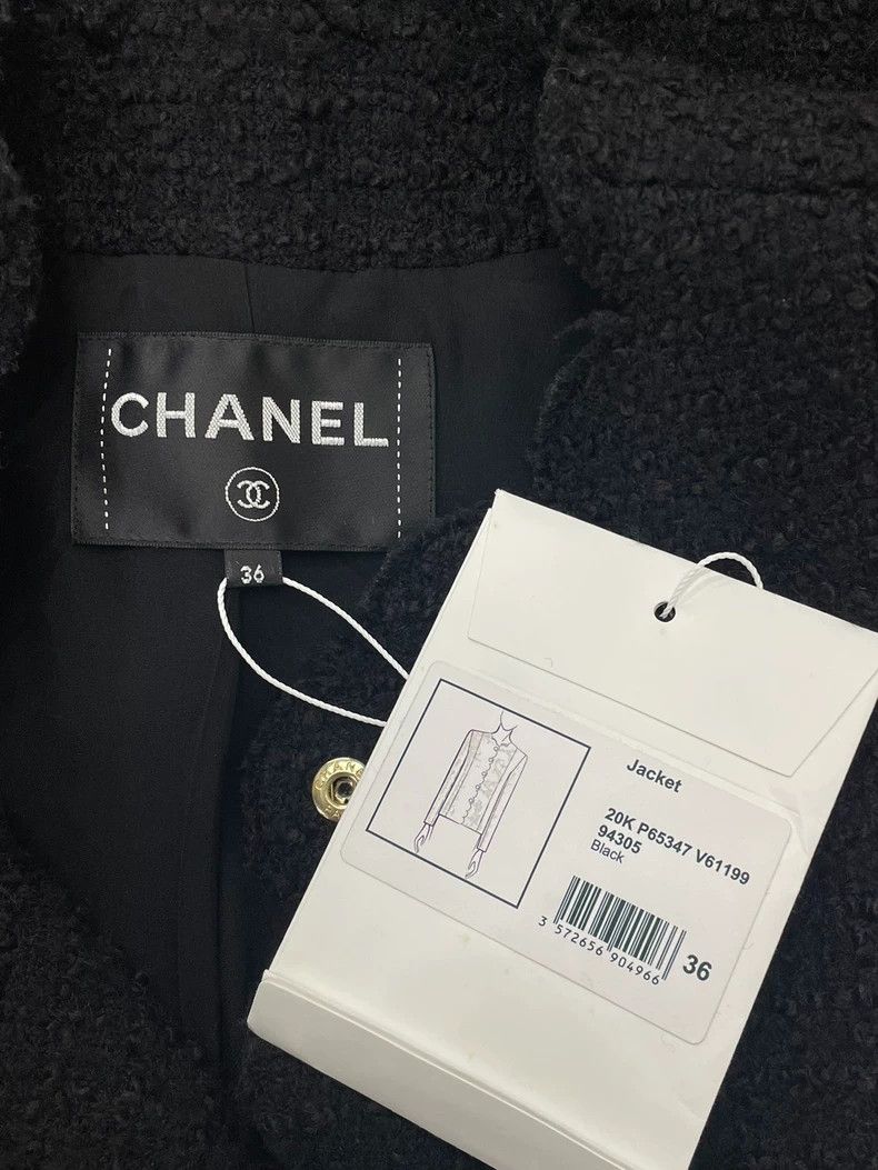 Chanel Chanel Equestrian series wavy black gold buckle jacket Size XS / US 0-2 / IT 36-38 - 4 Thumbnail