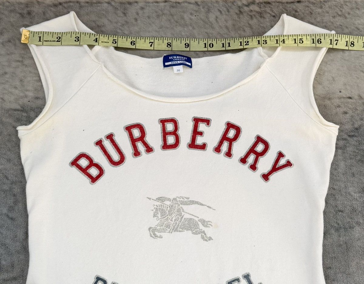 Burberry BURBERRY BLUE LABEL Spellout Stretchable Tank Top Size S / US 4 / IT 40 - 9 Thumbnail