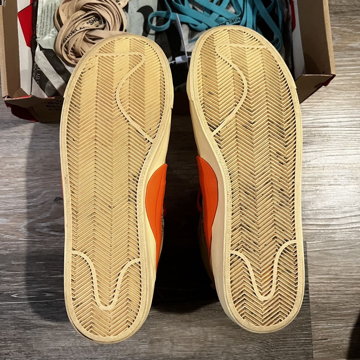 Nike × Off-White Nike Blazer Mid Off-White All Hallow’s Eve Size US 10.5 / EU 43-44 - 12 Thumbnail
