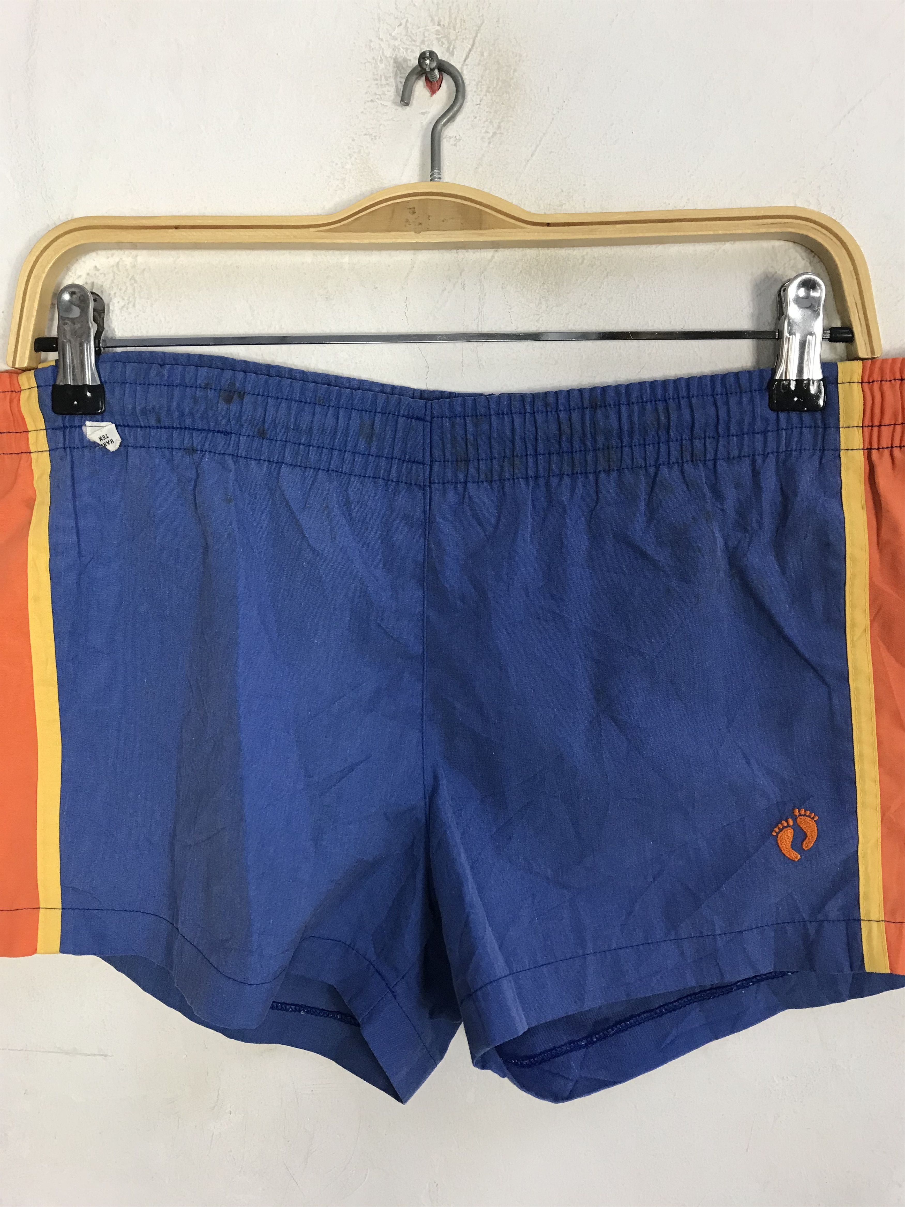 Hang Ten 90s Hang Ten Short Fits Size 32 33 34 Adjustable Stretchable Size US 33 - 3 Thumbnail