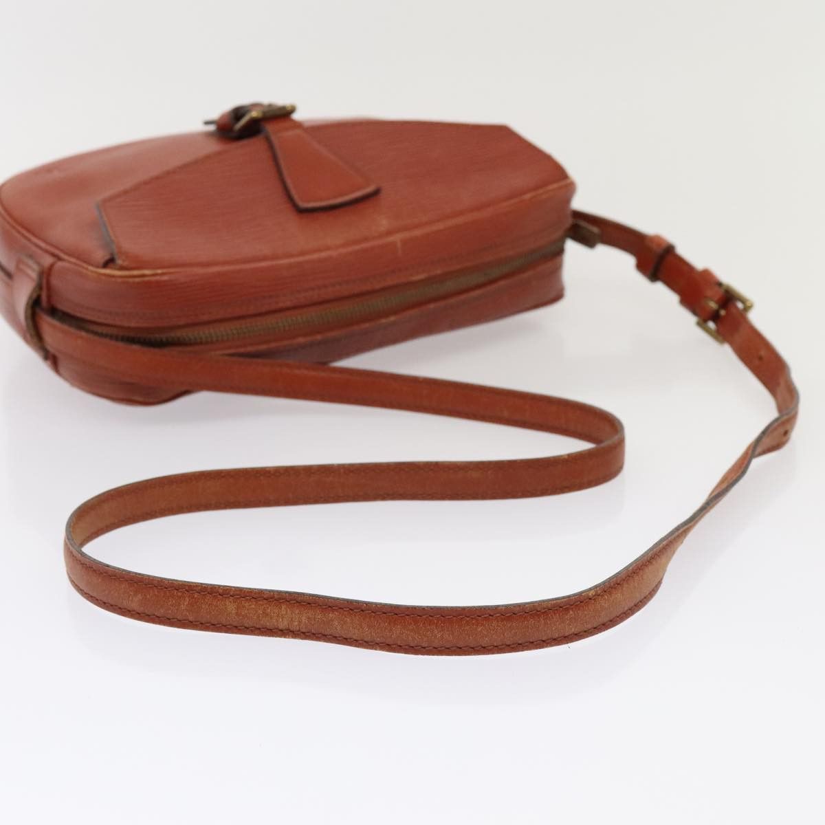 Louis Vuitton LOUIS VUITTON Epi Jeune Fillemm Shoulder Bag Brown M52153 Size ONE SIZE - 7 Thumbnail