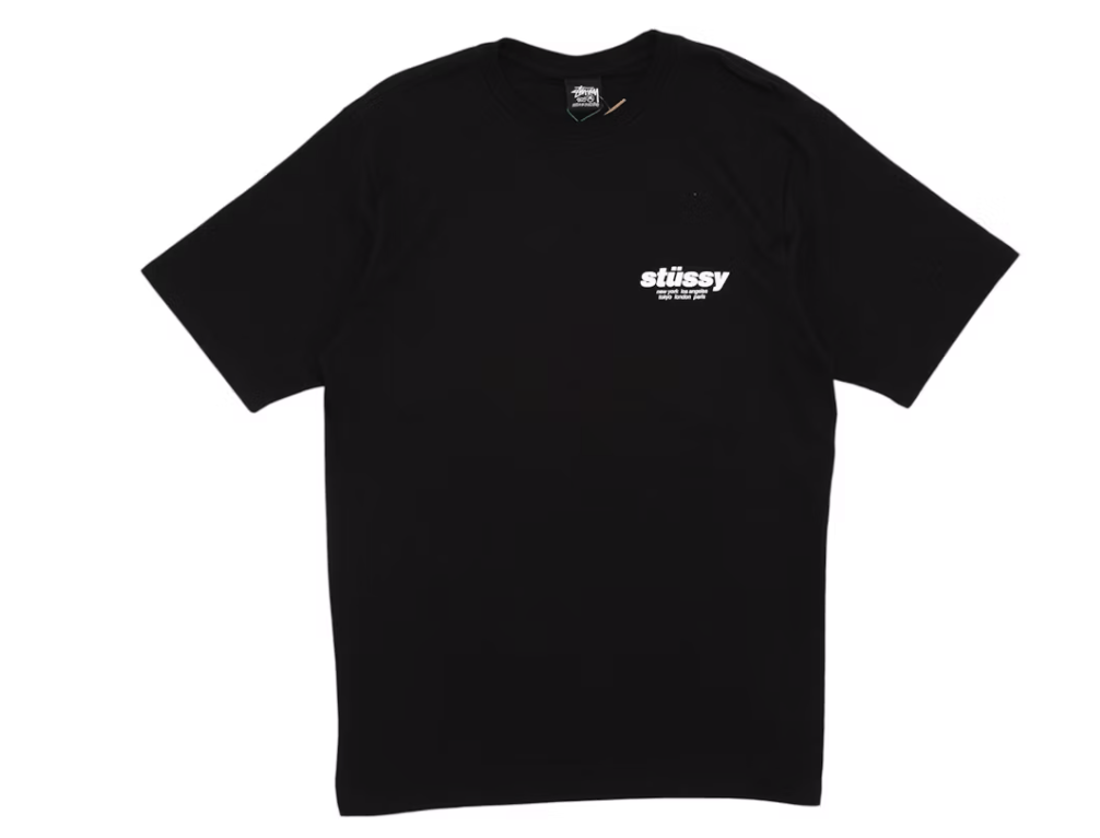 Stussy Stussy Rollers Tee Black Size M Size US M / EU 48-50 / 2 - 2 Thumbnail