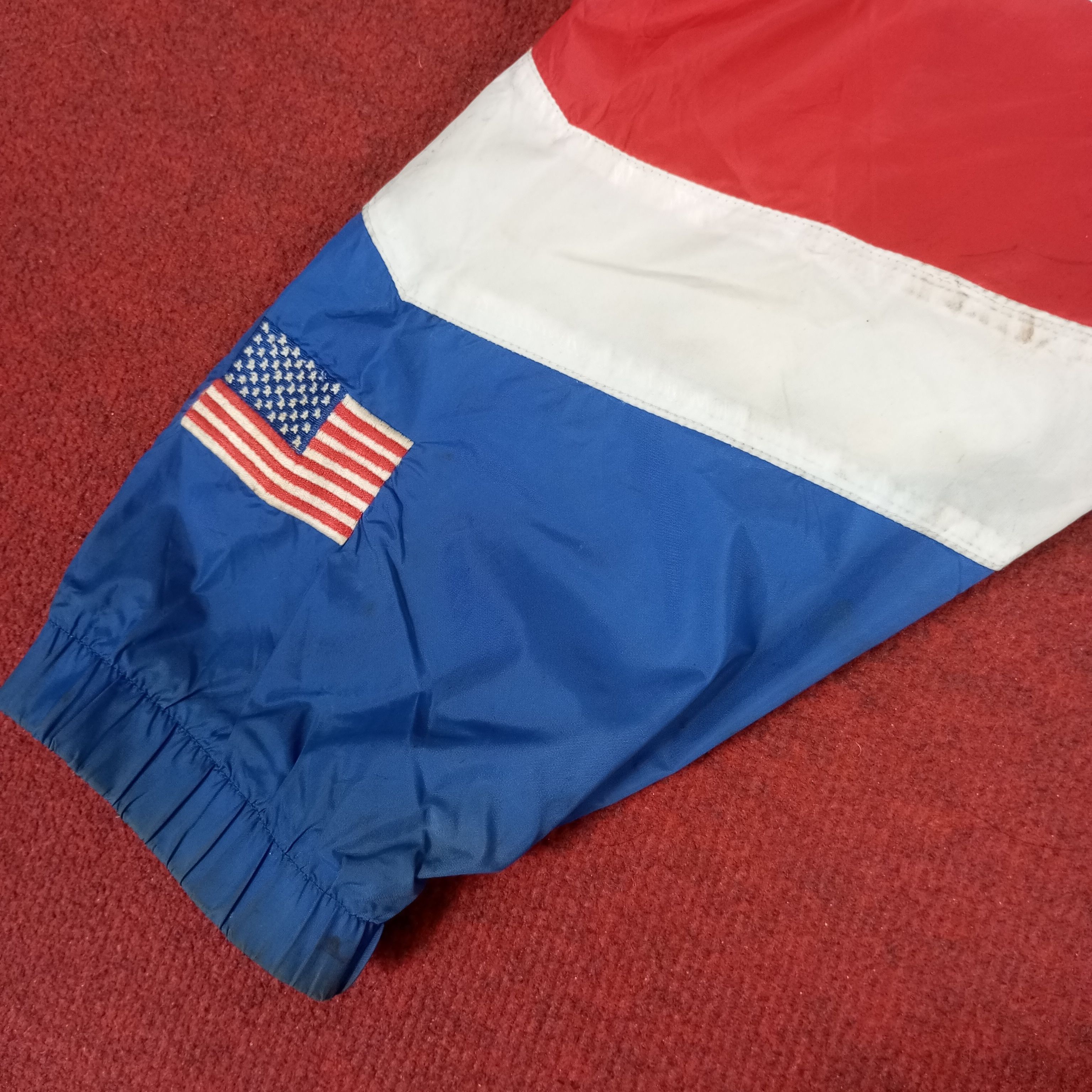 Nutmeg × Vintage World Cups USA 1994 Vintage Nutmeg Windbreaker Jacket Size US XXL / EU 58 / 5 - 11 Thumbnail