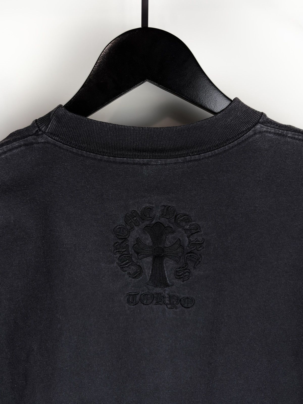 Chrome Hearts Chrome Hearts Vintage Faded Tokyo Cross Embroidered Tshirt Size US M / EU 48-50 / 2 - 2 Thumbnail