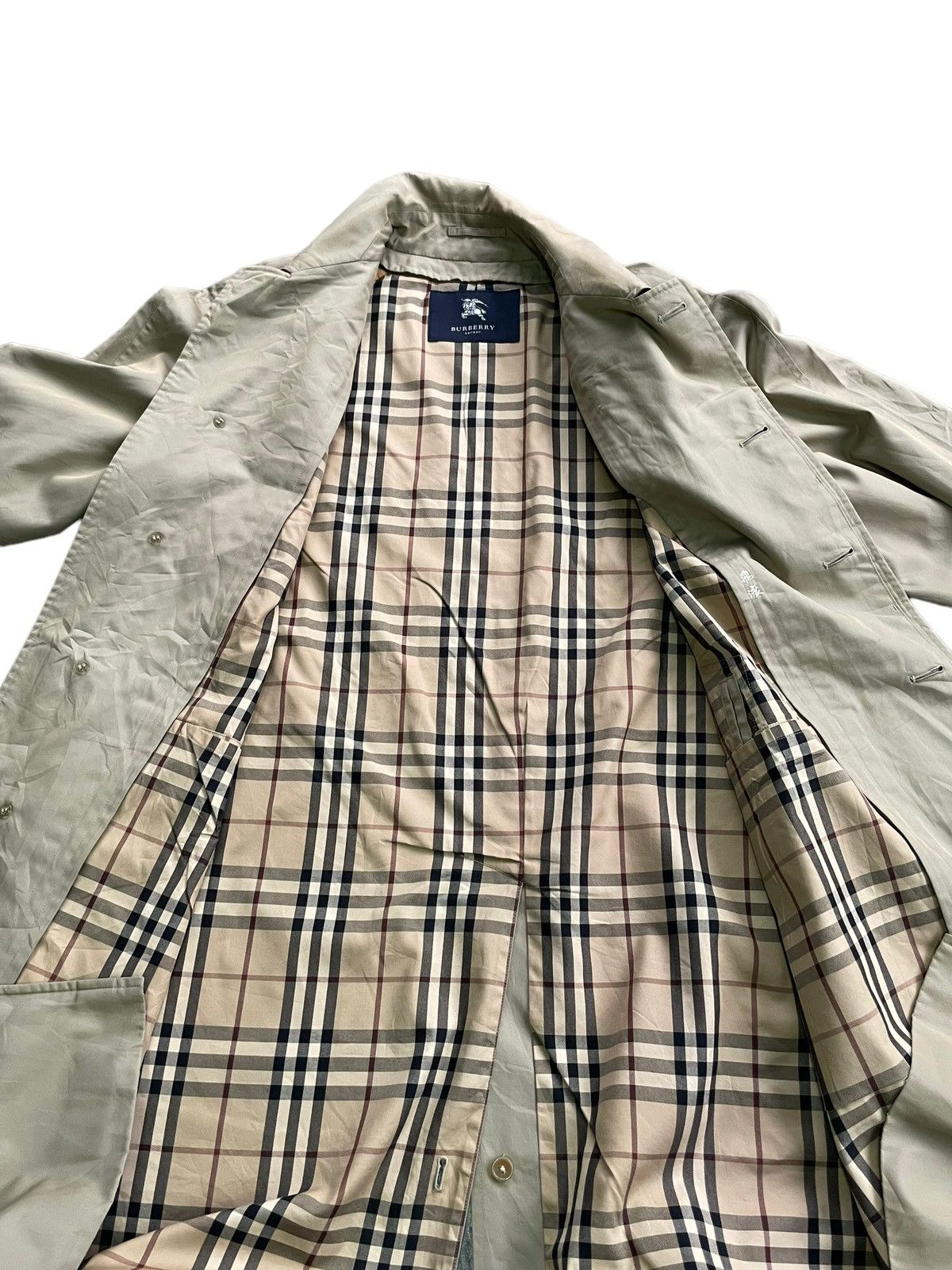 Burberry × Designer × Vintage Vintage Burberry London Trench Jacket Size XL / US 12-14 / IT 48-50 - 5 Thumbnail