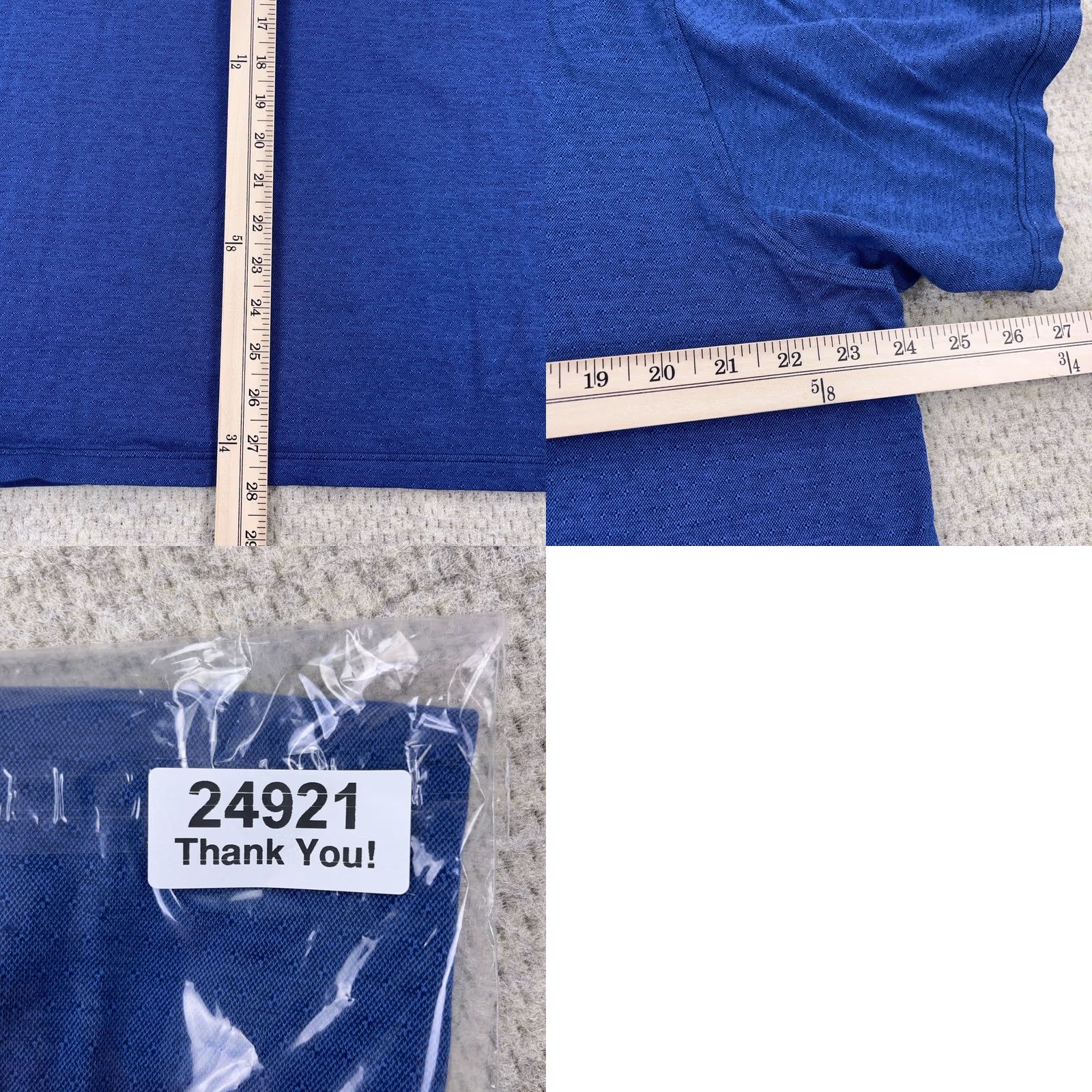 Vintage Masters Polo Shirt Men XXL Blue Pima Cotton Soft Clubhouse Collection Made Italy Size US XXL / EU 58 / 5 - 8 Thumbnail
