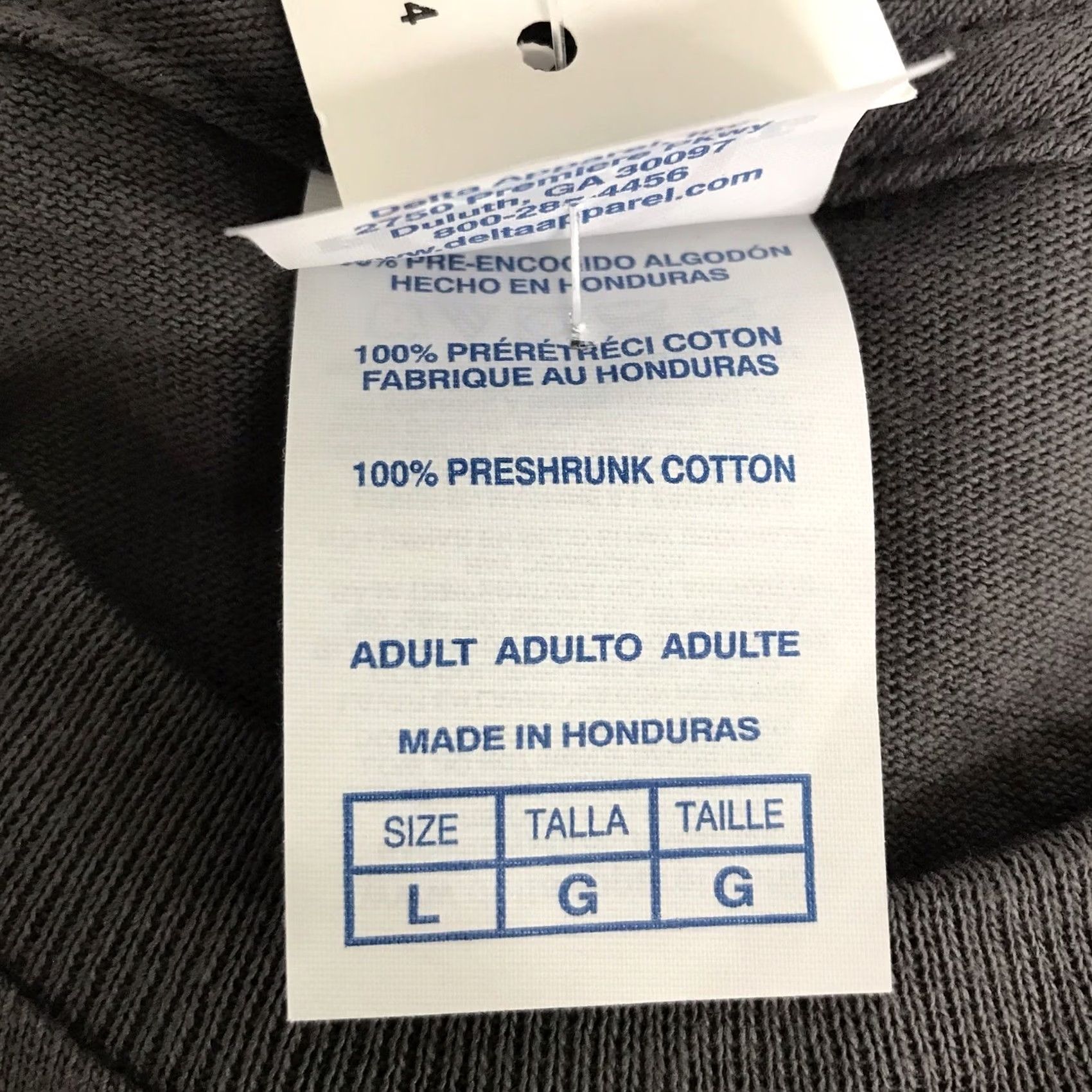 Delta Delta Unisex T-Shirt Dark Gray “I Shih Tzu Not” Dog Puppy Funny Graphic Crew Neck L Size L / US 10 / IT 46 - 3 Thumbnail