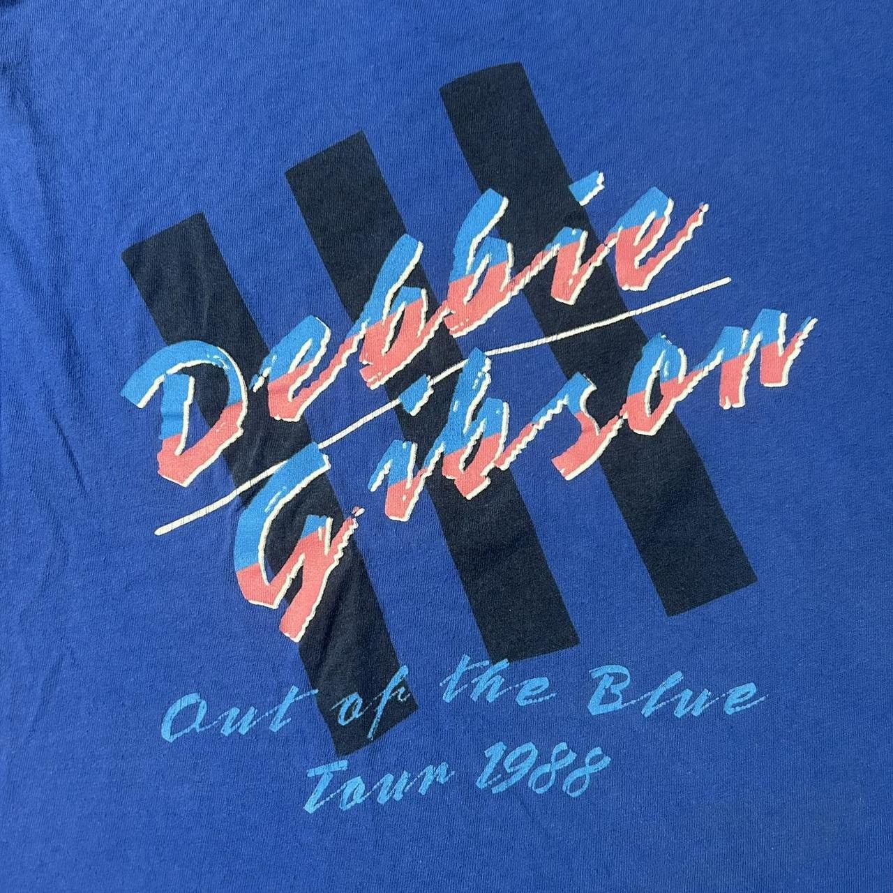 Band Tees × Vintage 1988 Debbie Gibson "Out of the Blue" World Tour T Shirt Size L / US 10 / IT 46 - 2 Thumbnail