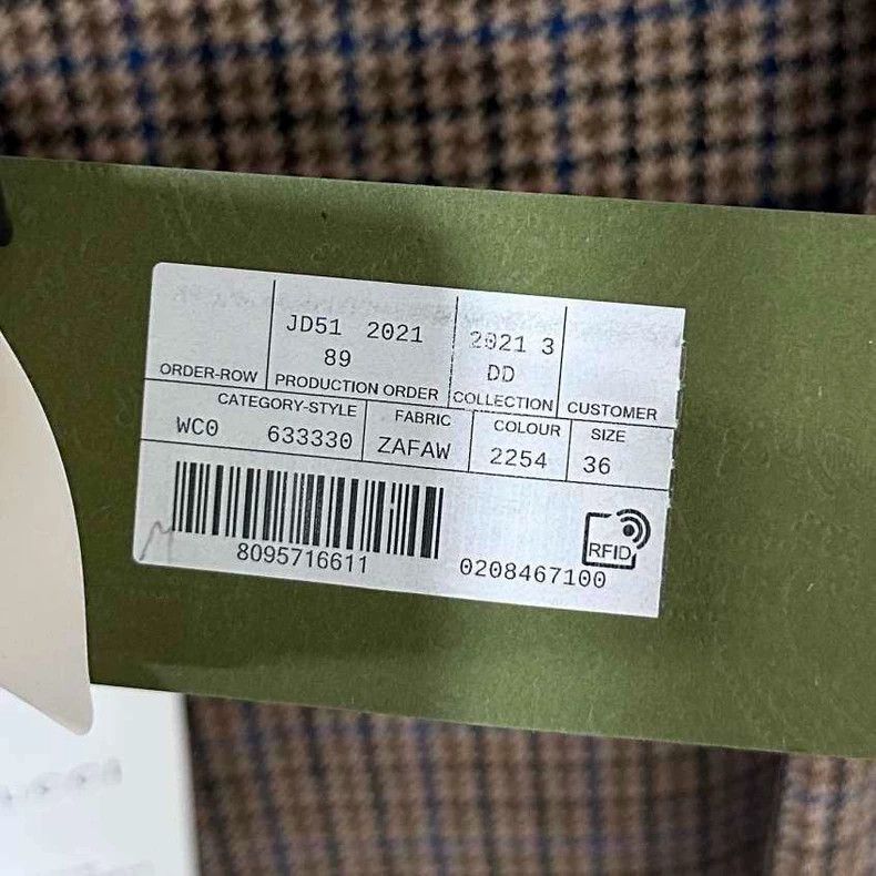 Gucci Gucci Gaoding Qianniao grid college-style suit 2506-Nextarr Size XS / US 0-2 / IT 36-38 - 9 Thumbnail