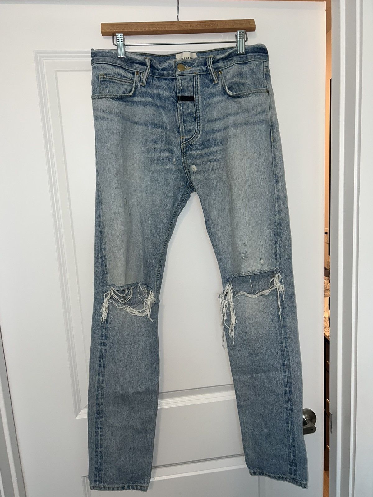 Fear of God Fear Of God Sixth Collection Blue Jeans Size US 31 - 1 Thumbnail