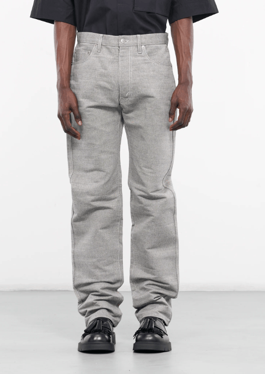Maison Margiela BNWT SS24 MAISON MARGIELA MELANGE FIVE POCKET PANTS 32 Size US 32 / EU 48 - 11 Thumbnail