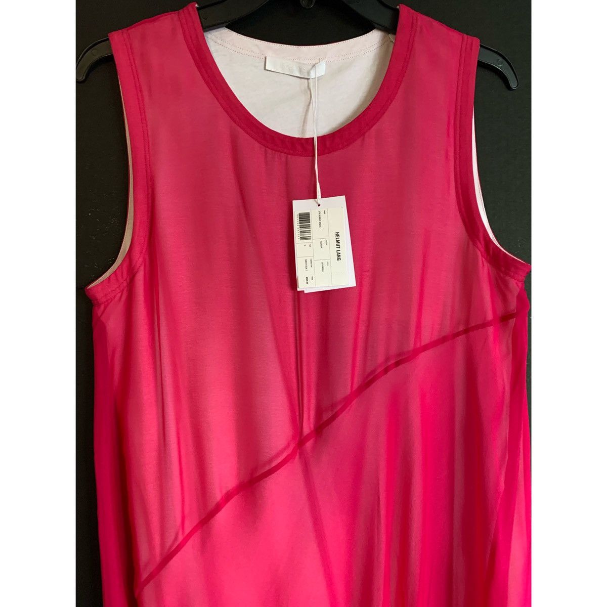 Helmut Lang HELMUT LANG PINK BUBBLE SILK DRESS Size S / US 4 / IT 40 - 24 Thumbnail