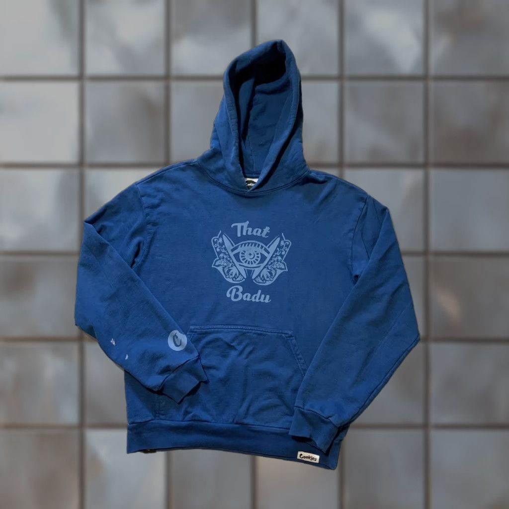 Apple Cookies SF X Apple Trees That Badu Erykah Badu Heavyweight Pullover Hoodie M Mens Blue Size US M / EU 48-50 / 2 - 1 Thumbnail